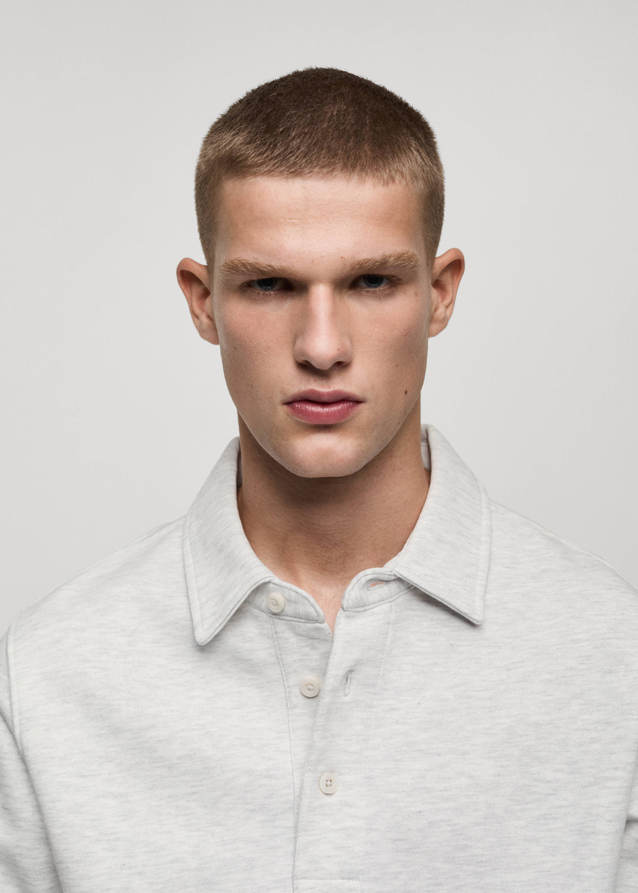 Sweat-shirt polo 100 % coton - Détail de l'article 1