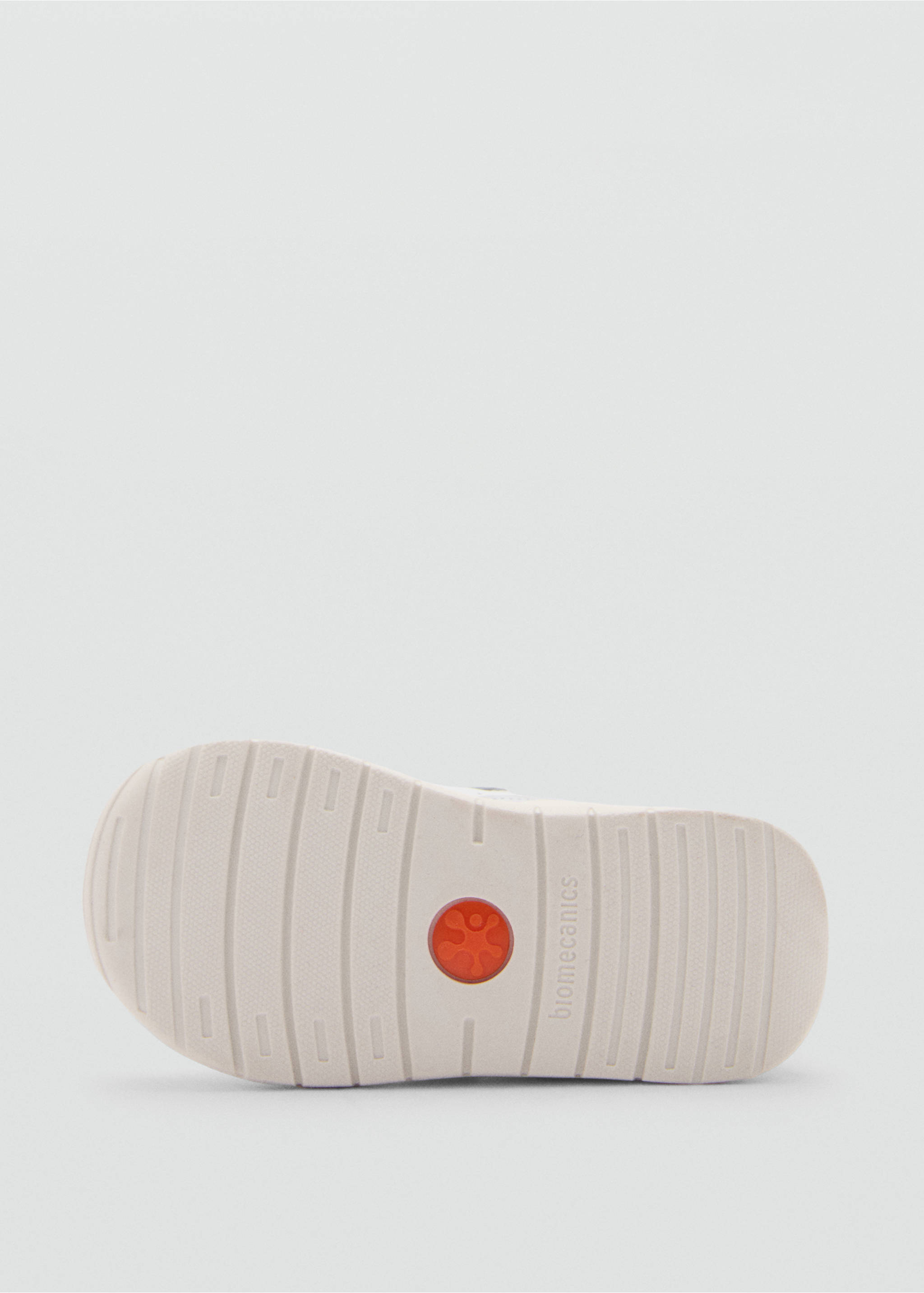 Biomecanics leather trainers - Details of the article 2, White. Ref: 77025155-00.