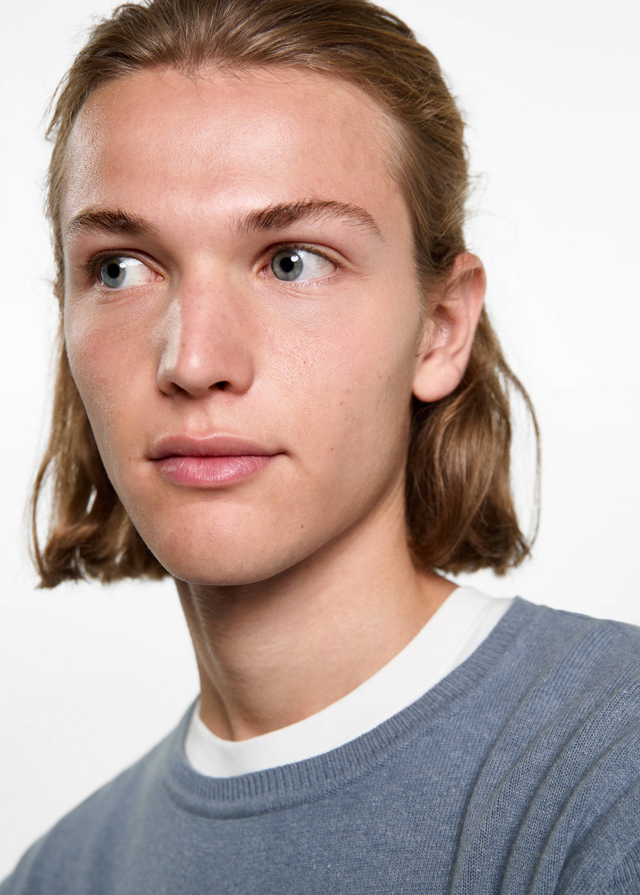 Pull en maille à col rond - Détail de l'article 1