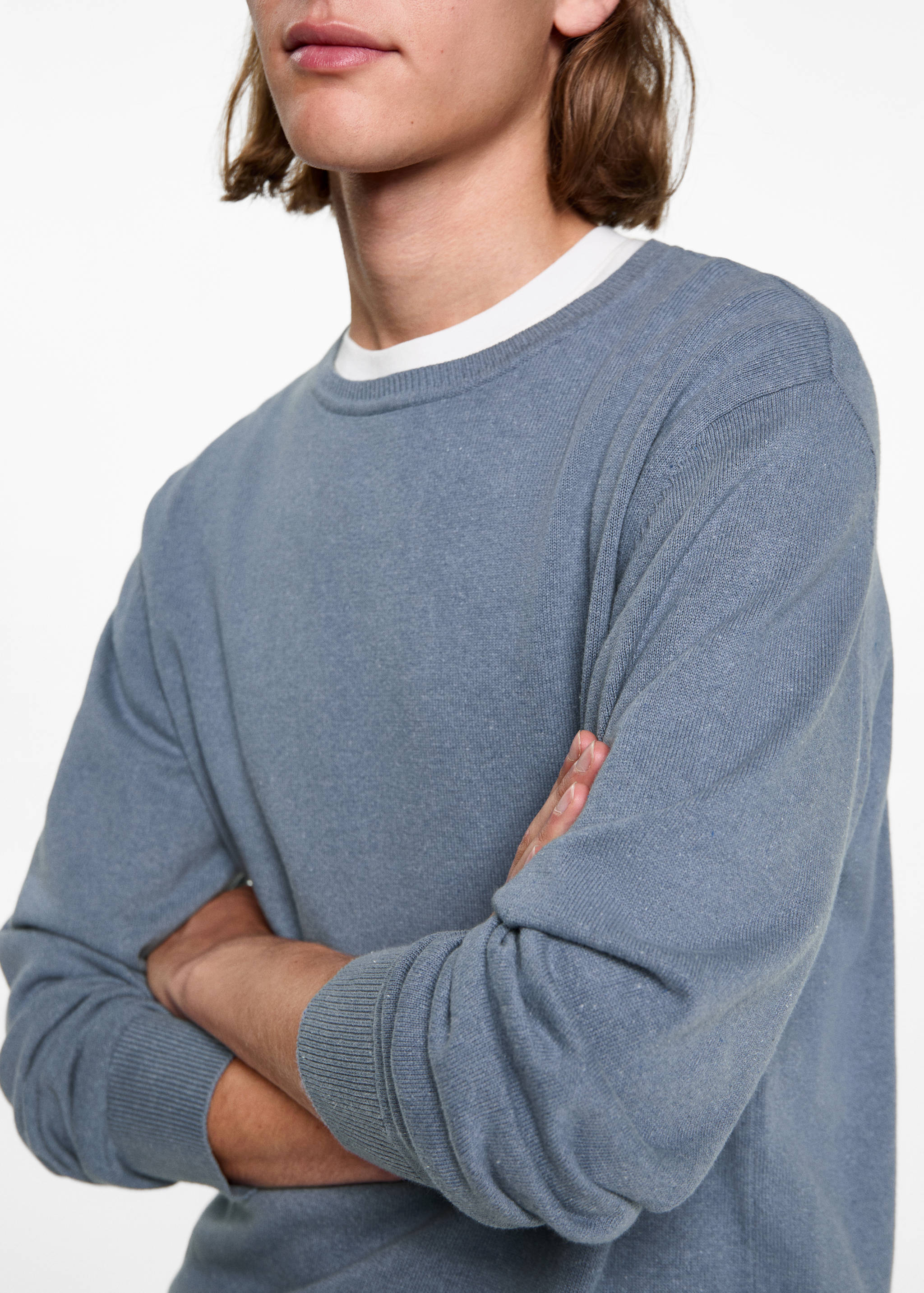 Pull en maille à col rond - Détail de l'article 6