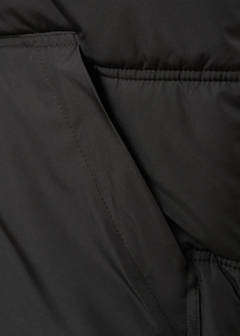 Quilted gilet with hood — Charcoal 8