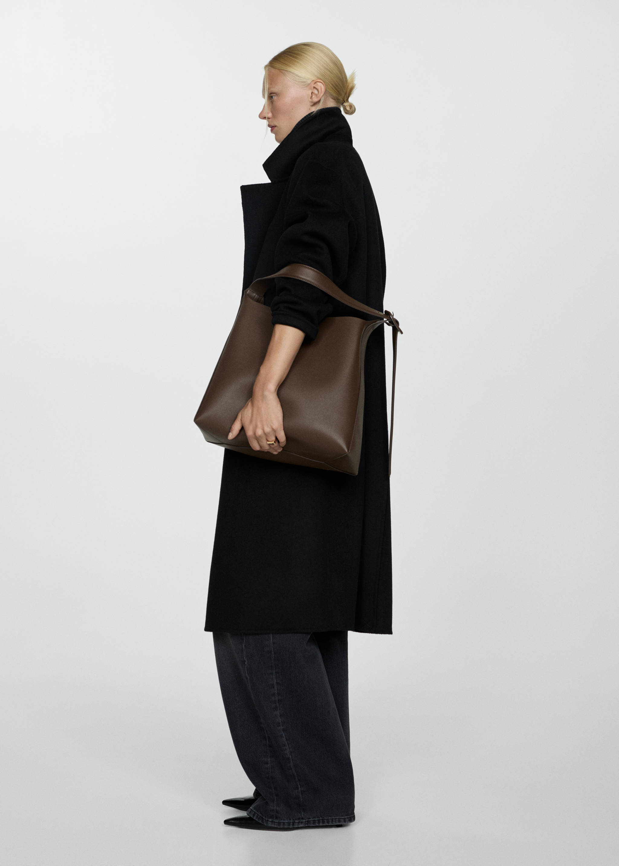 Handmade oversized wool coat - Details of the article 1