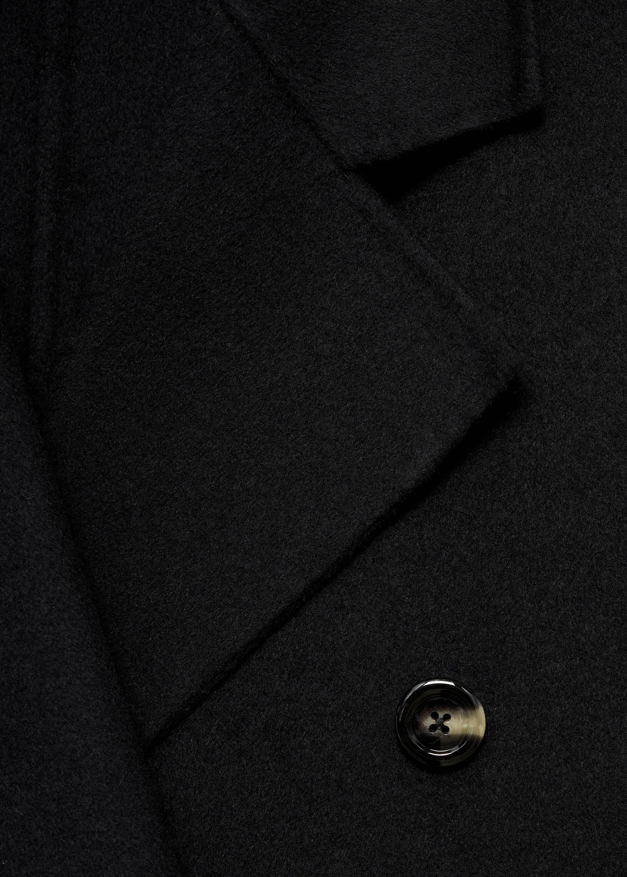 Handmade oversized wool coat - Details of the article 8