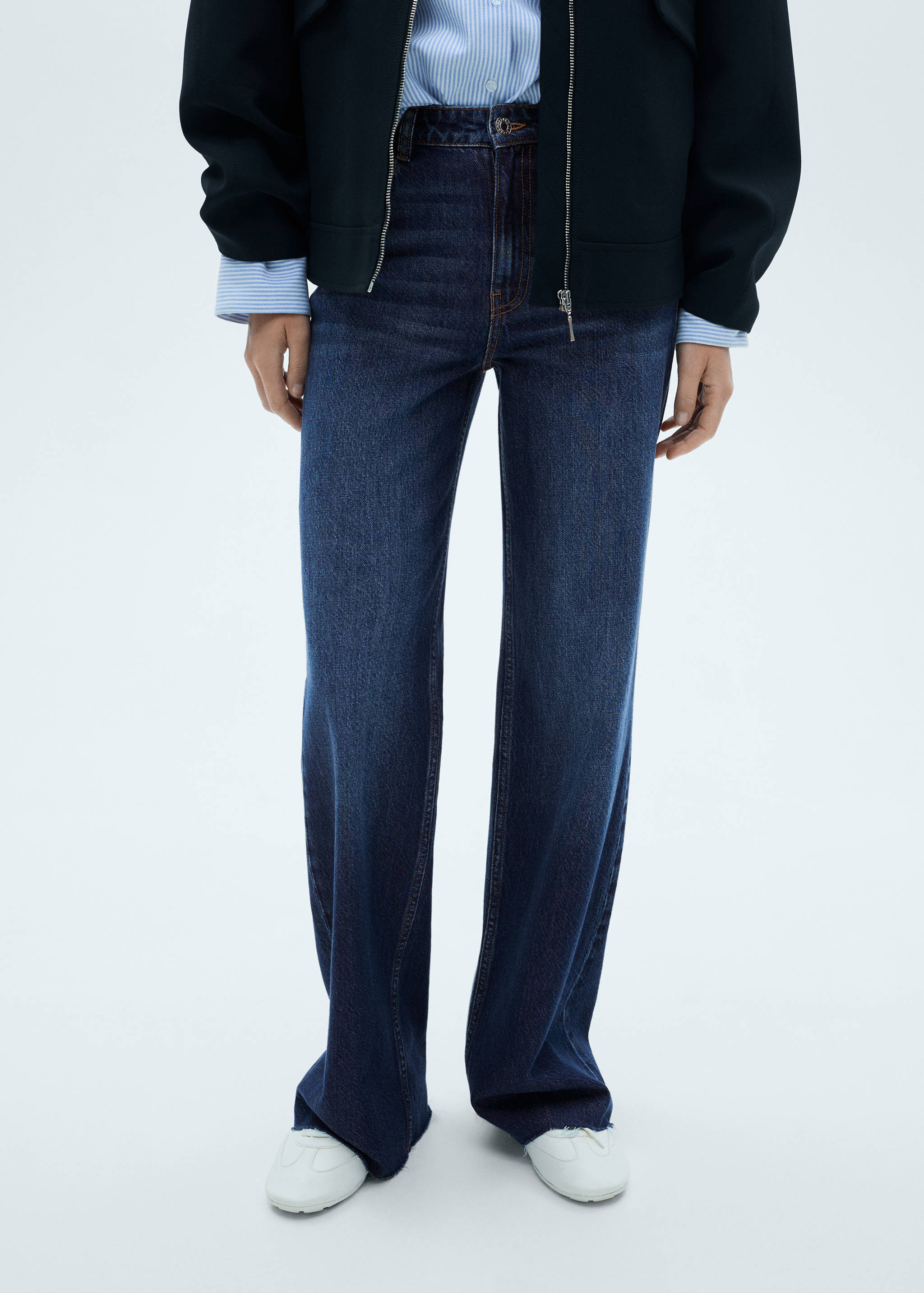 Danila high-waisted wide leg jeans - Details of the article 1