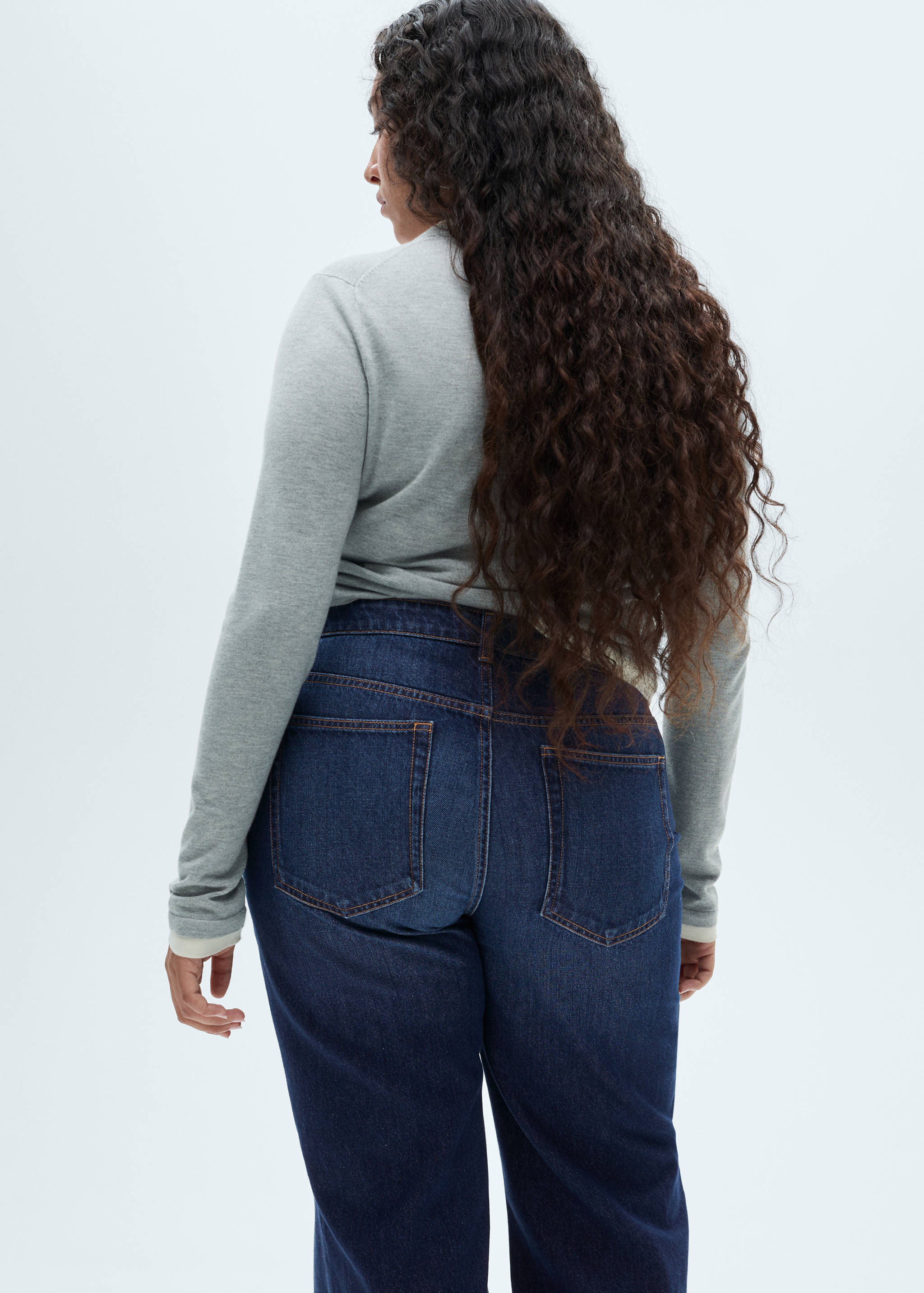 Danila high-waisted wide leg jeans - Details of the article 4