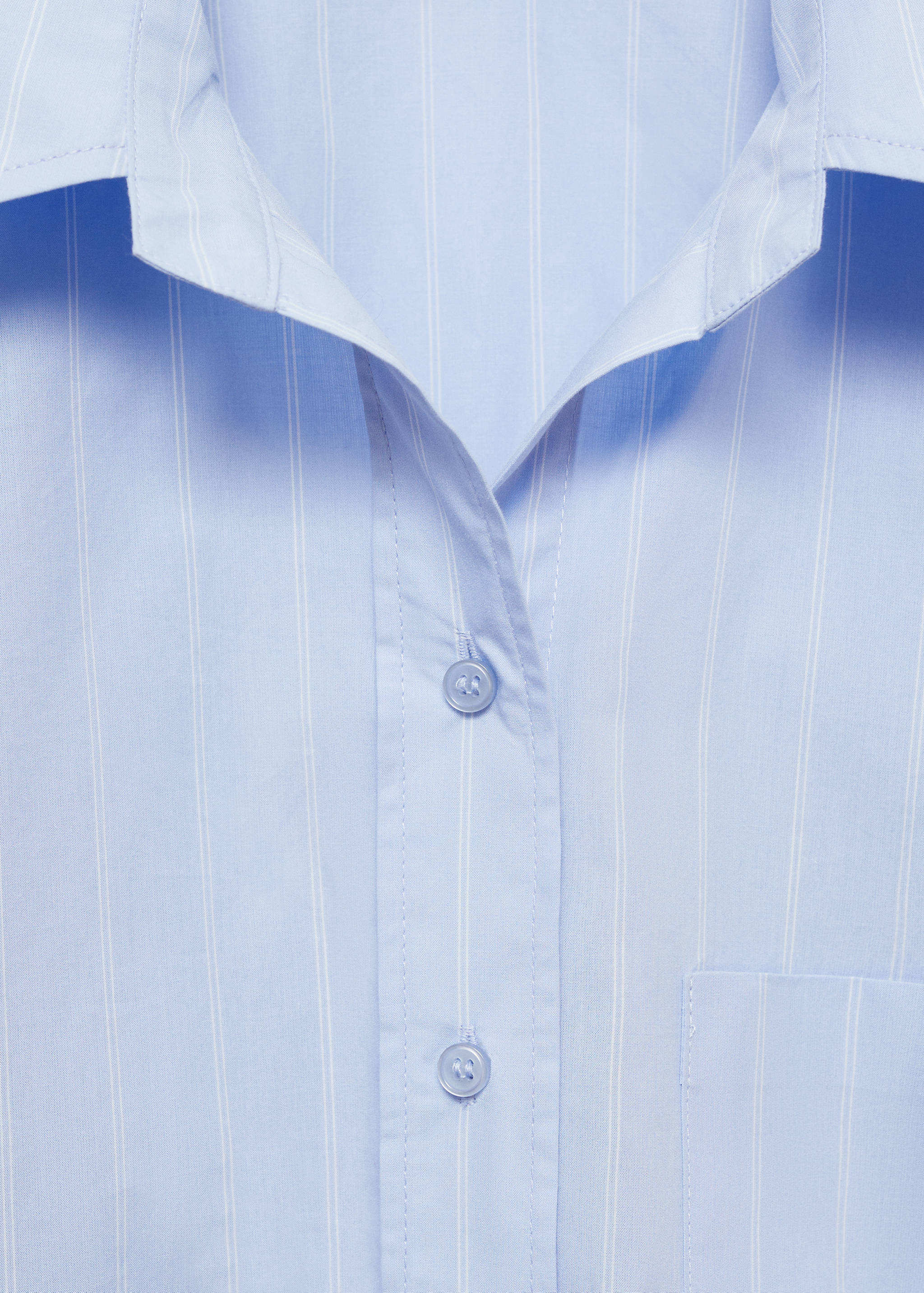 Gathered details cotton shirt - Details of the article 8