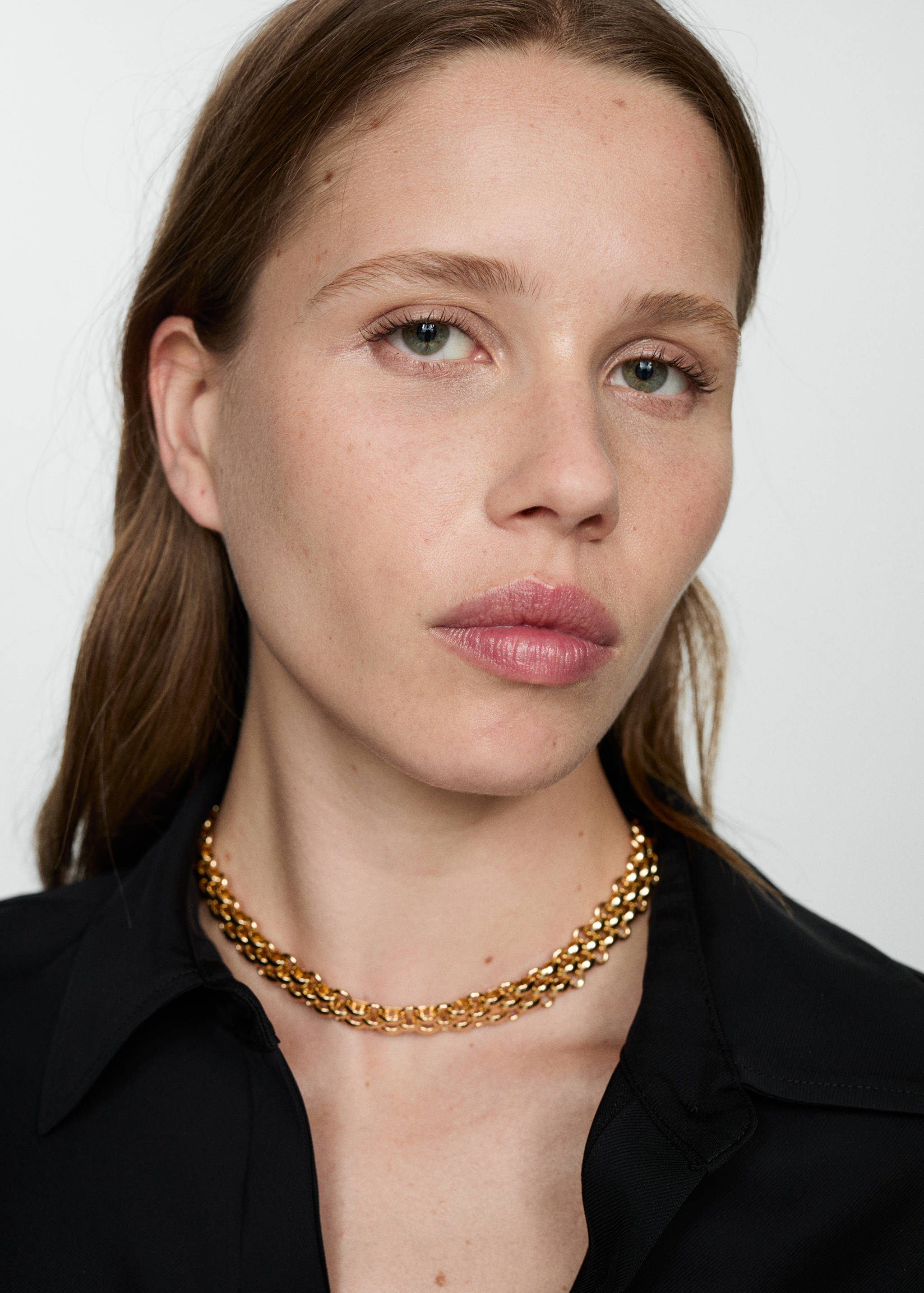 Fluid long-sleeved shirt - Details of the article 1