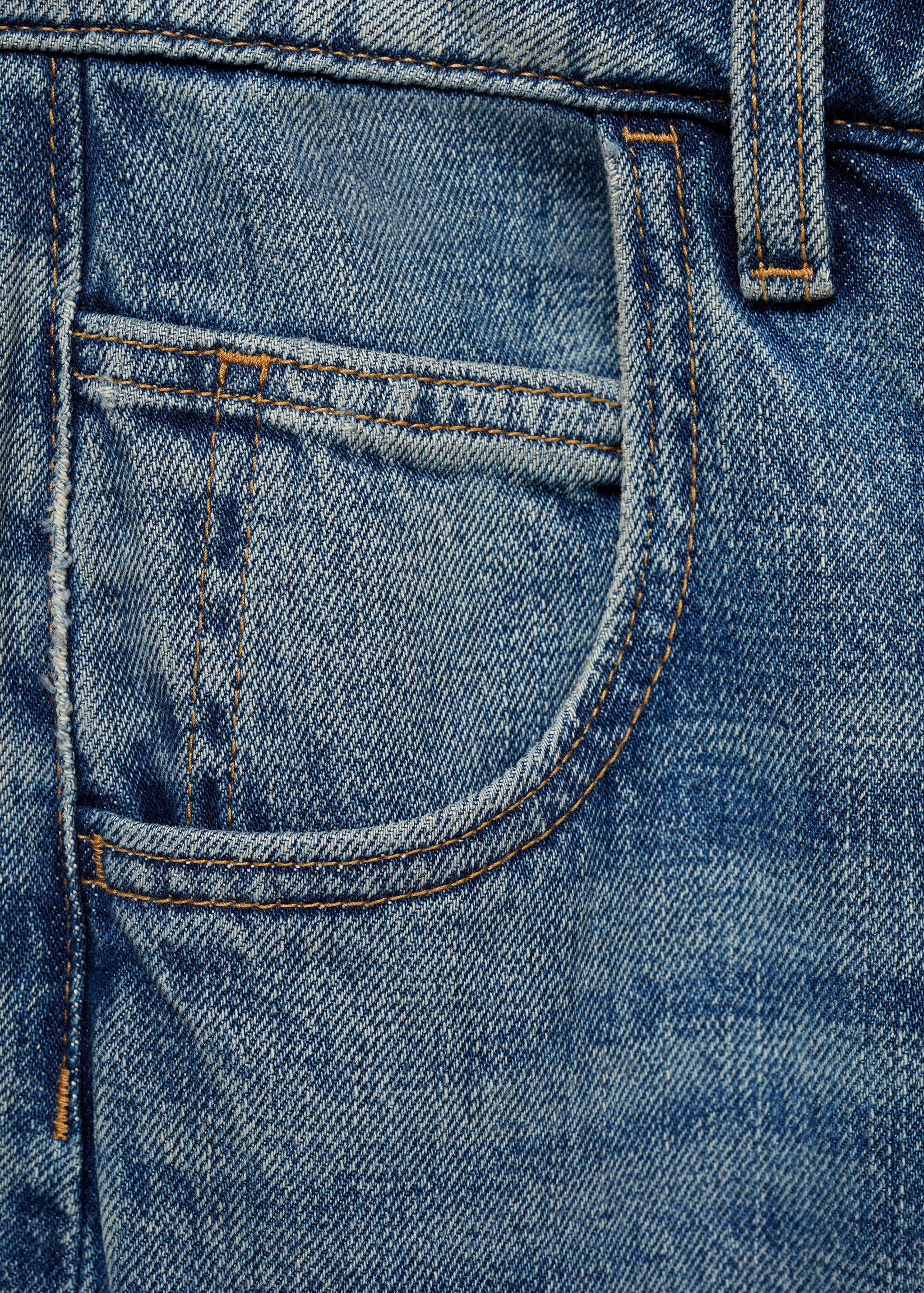 Wide leg mid-rise jeans - Details of the article 8