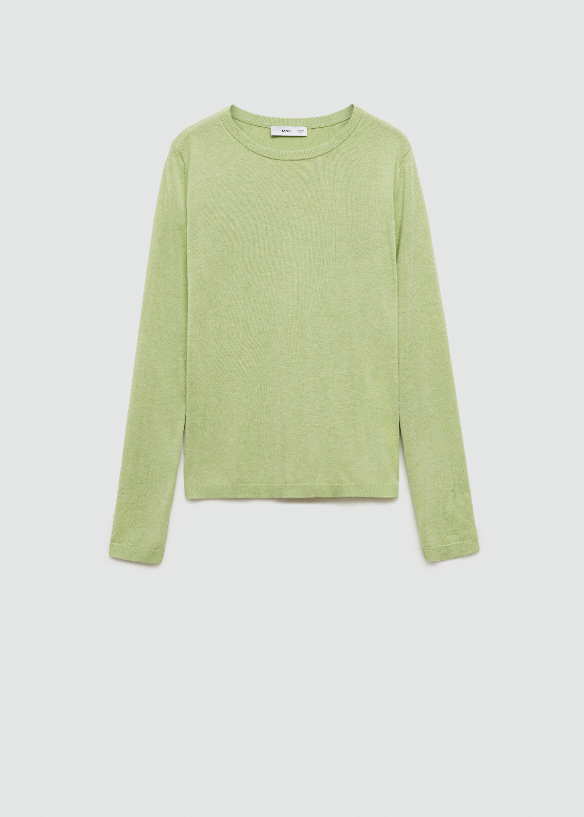 Джемпер тонкой вязки - Изделие без модели