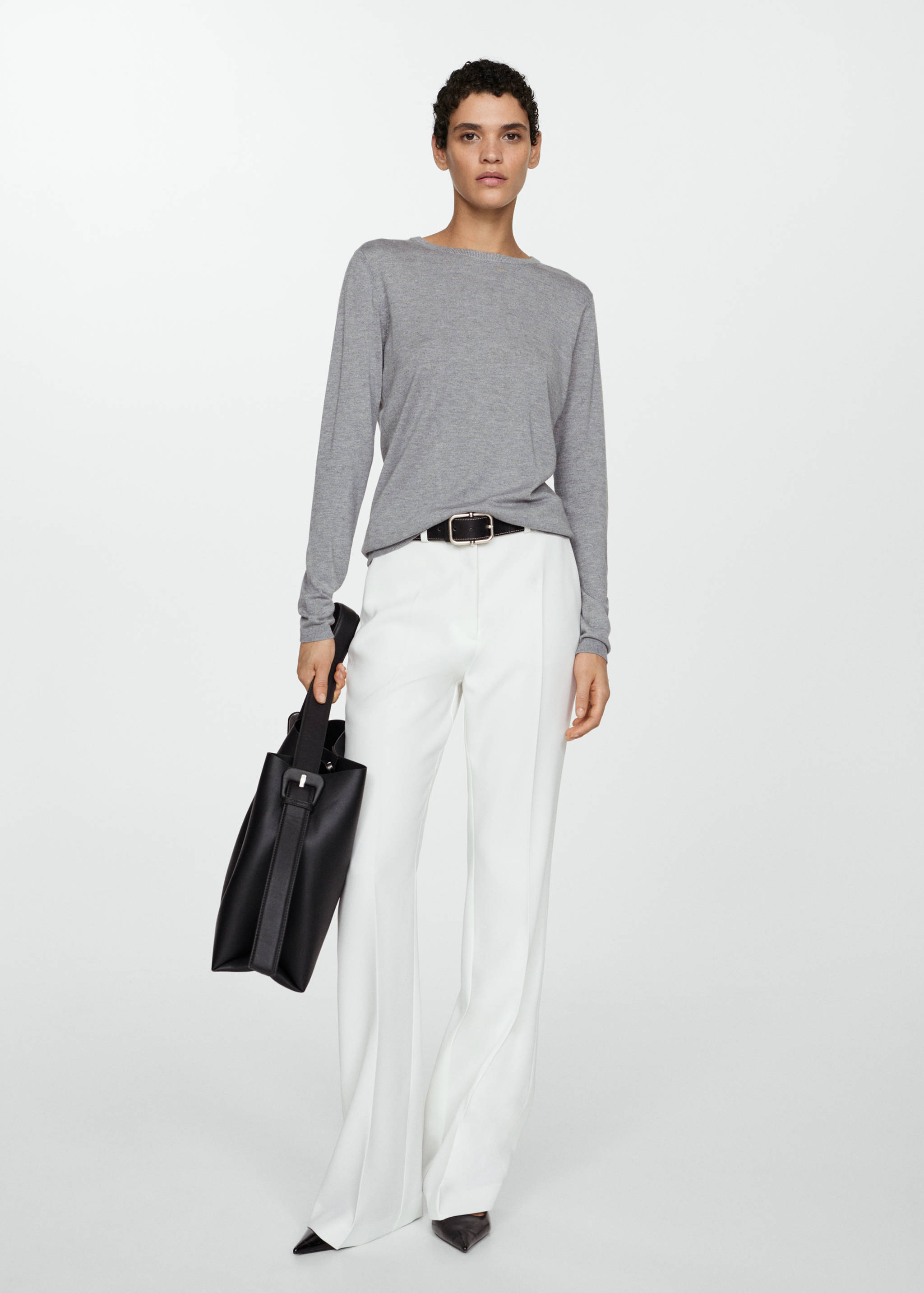 Джемпер тонкой вязки - Общий план