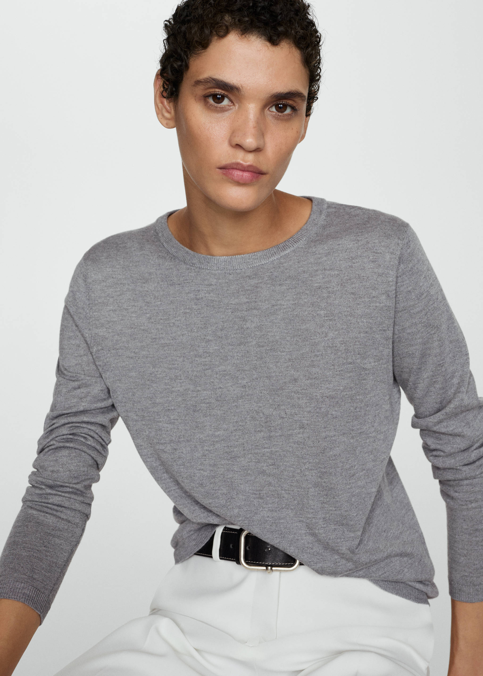 Джемпер тонкой вязки - Деталь изделия 2