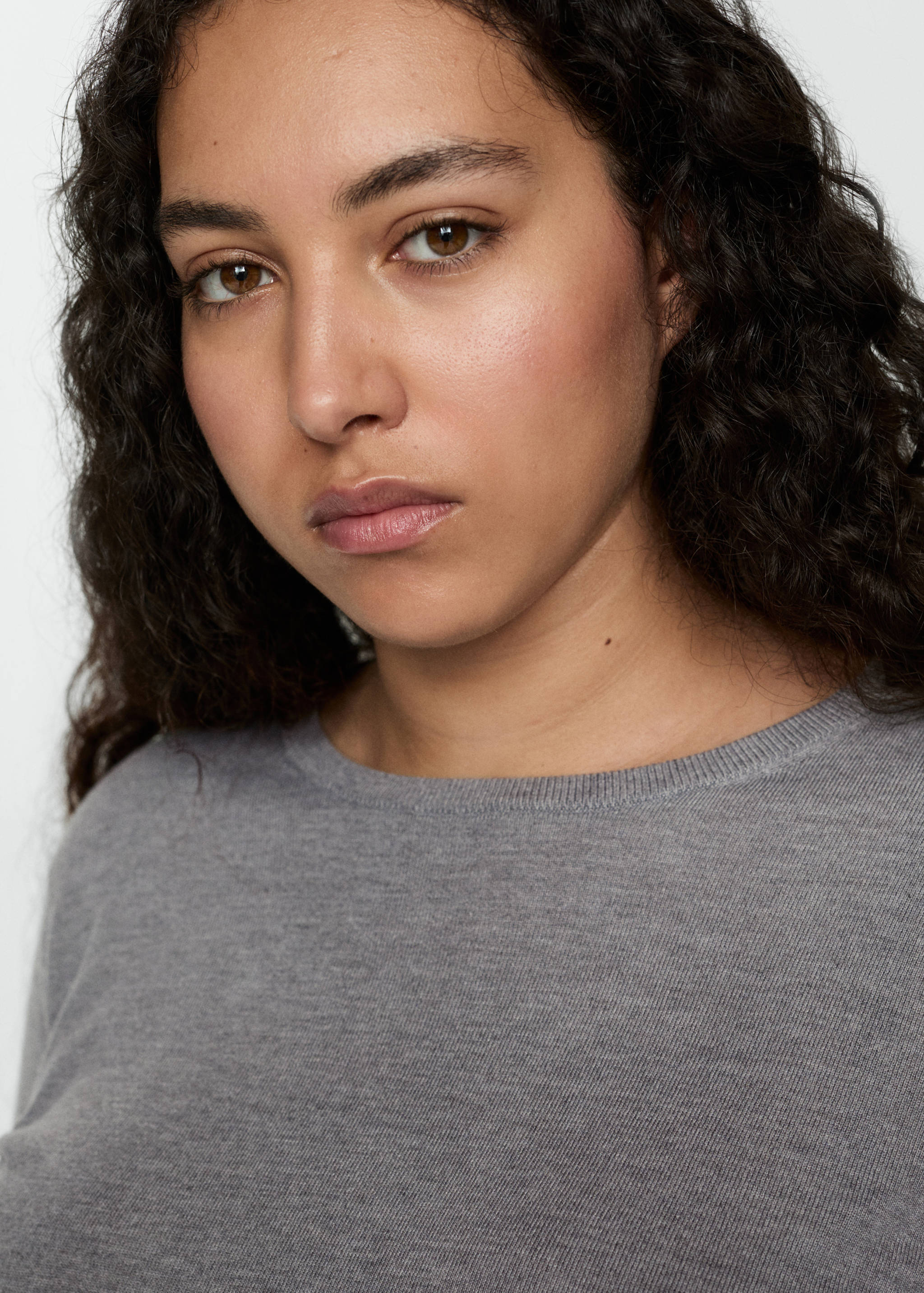 Джемпер тонкой вязки - Деталь изделия 4