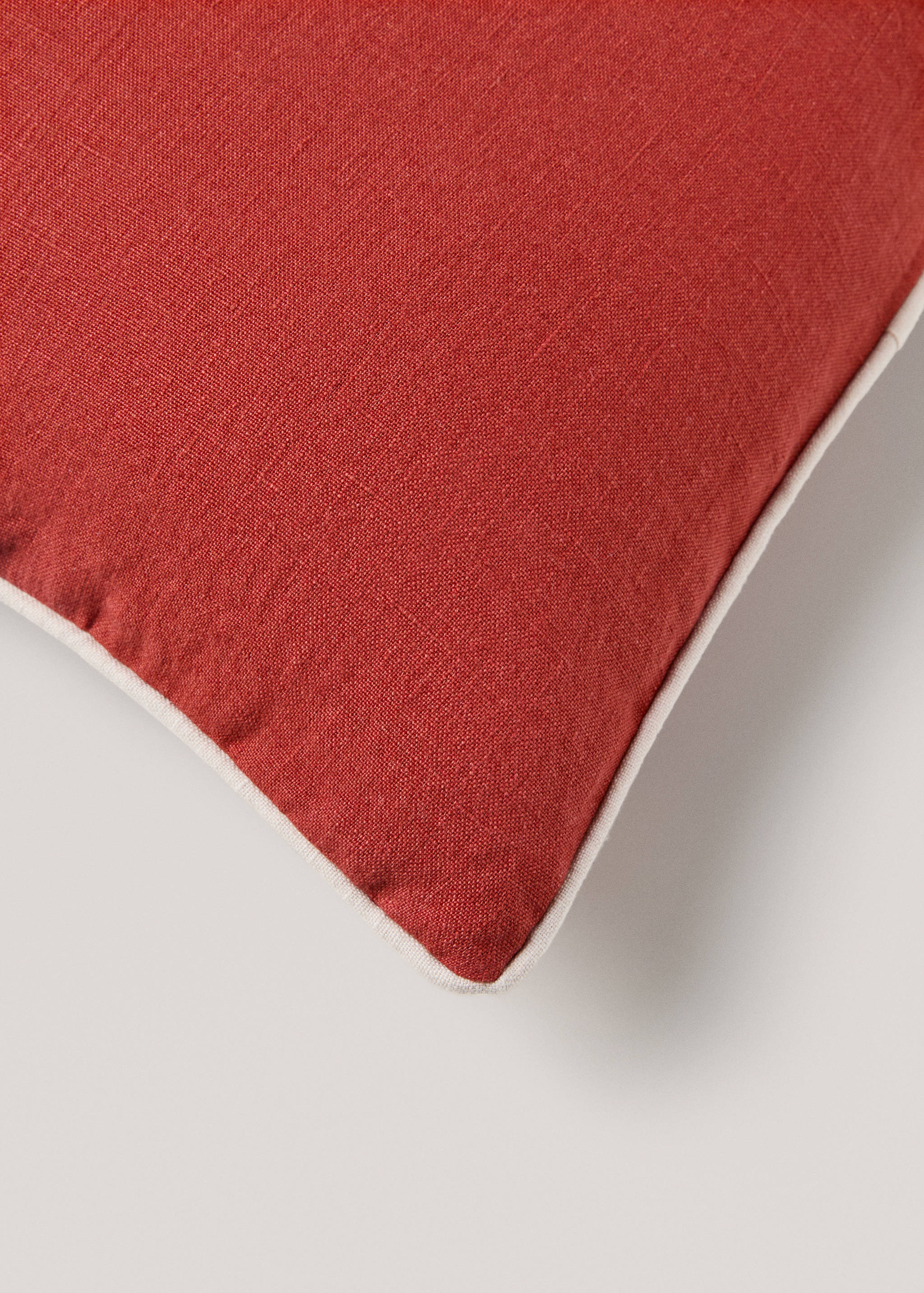 100% linen cushion cover 50x50cm - Details of the article 2