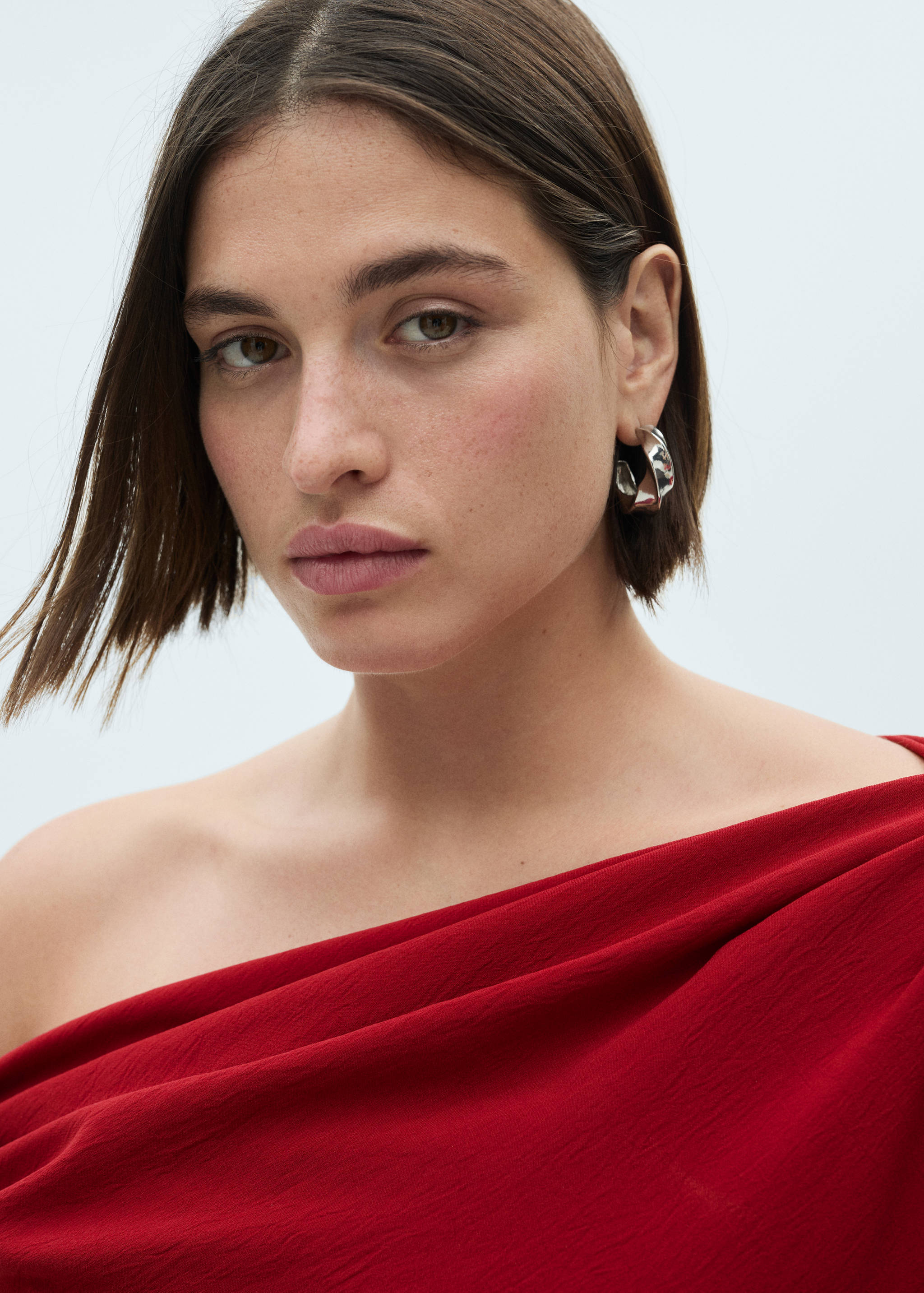 Robe asymétrique froncée - Détail de l'article 4