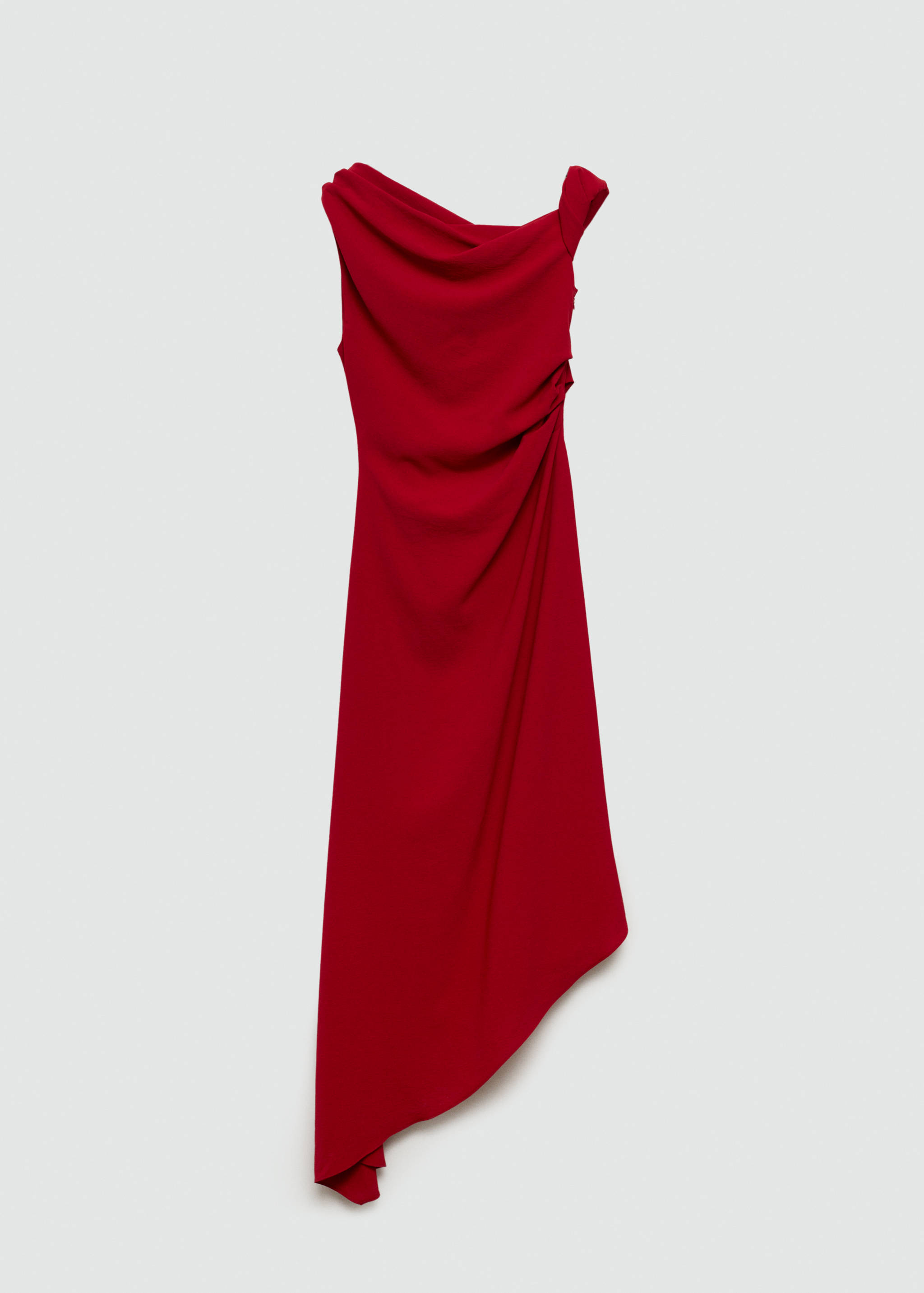 Asymmetrical pleated dress - Article without model