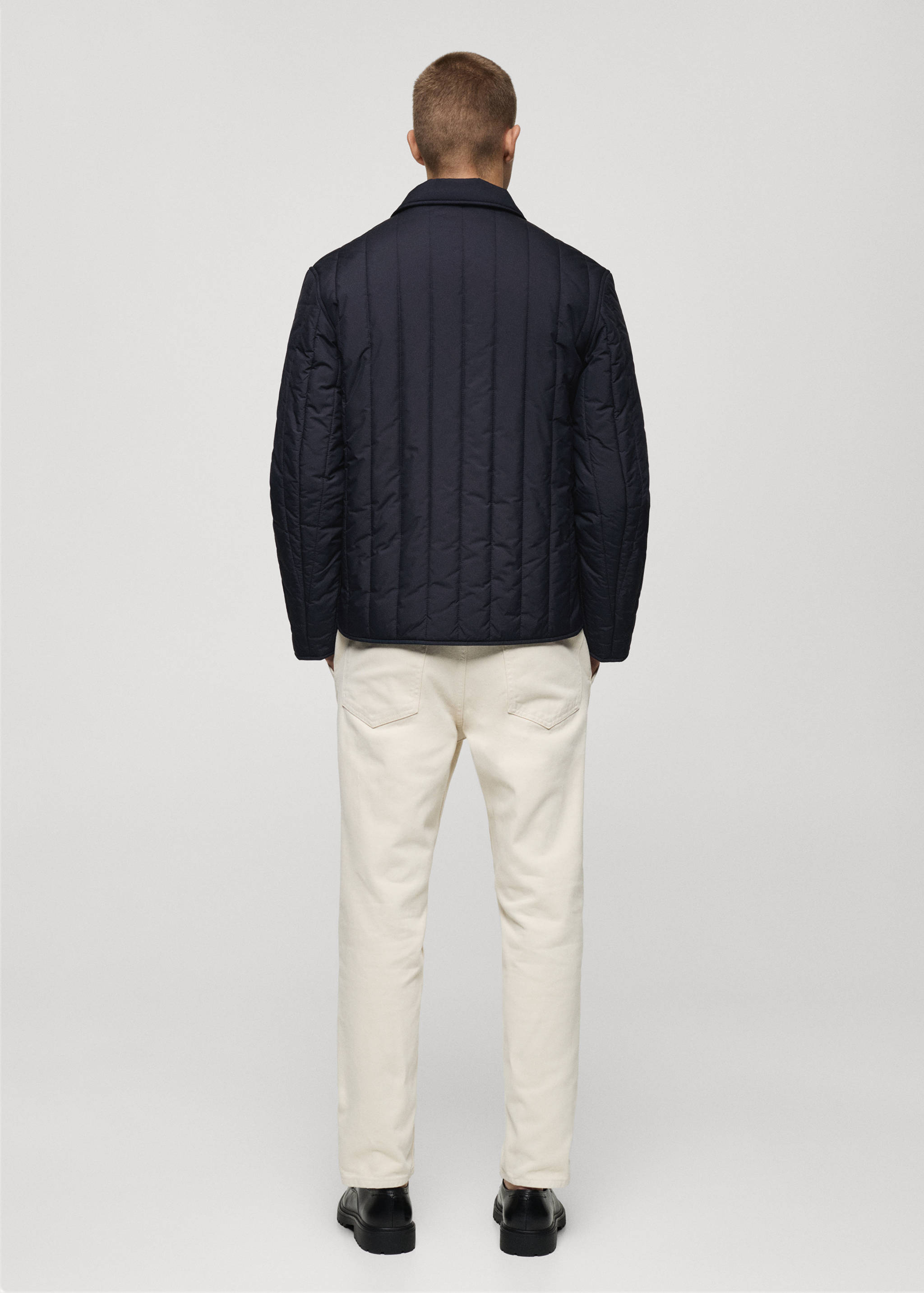 Стеганая водоотталкивающая куртка - Обратная сторона изделия