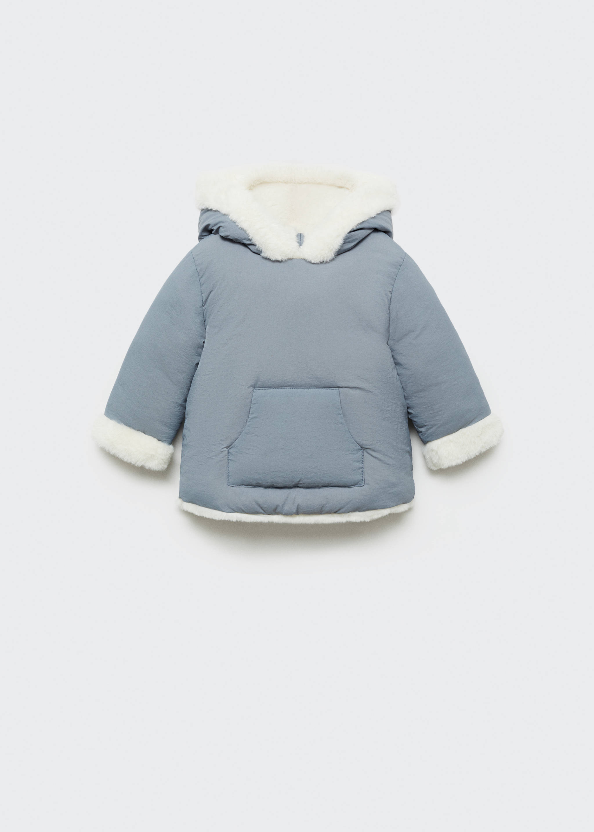 Fleece-lined quilted anorak - Article without model