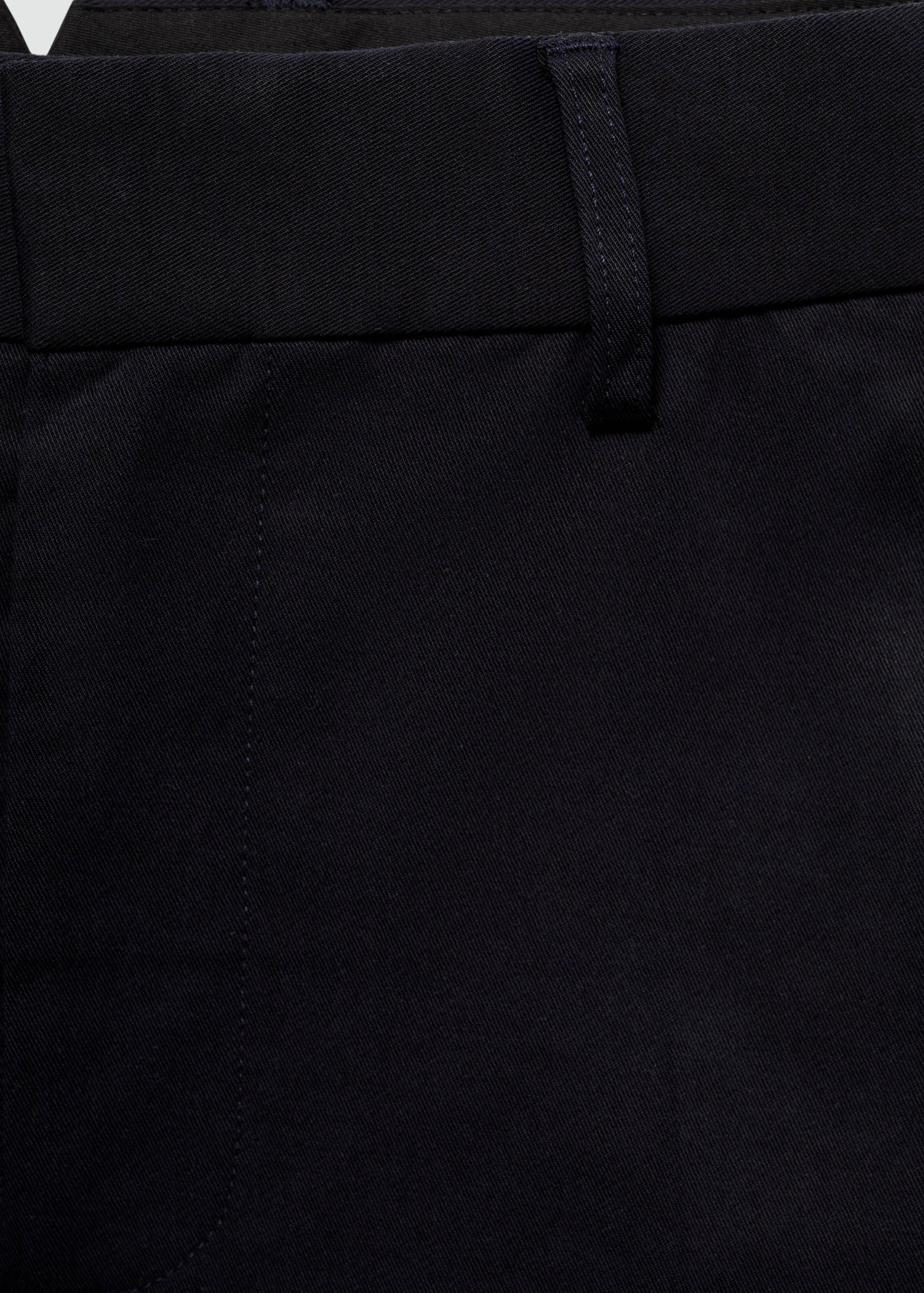 Regular-fit tencel cotton trousers - Details of the article 0