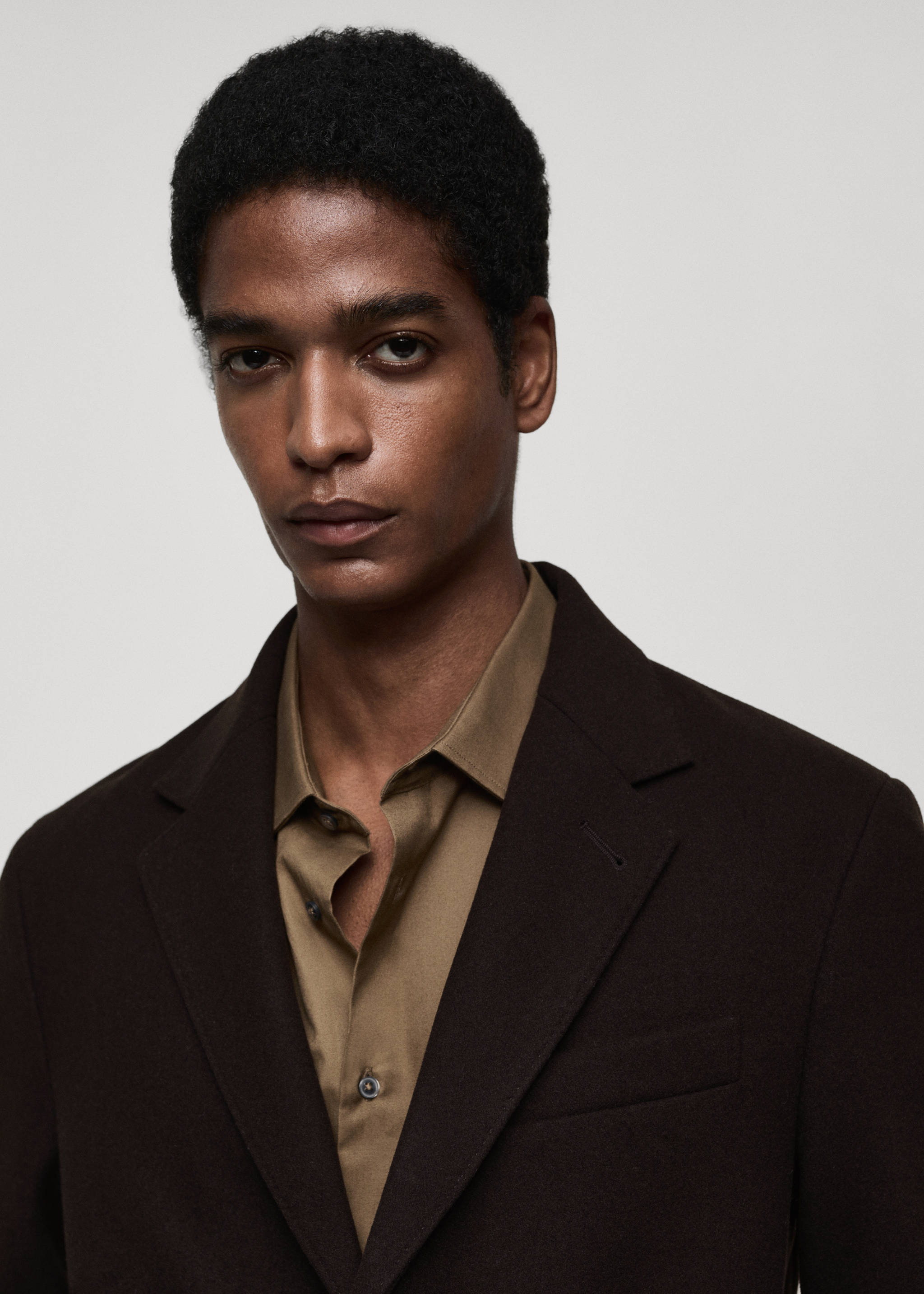 Manteau long laine recyclée - Détail de l'article 6