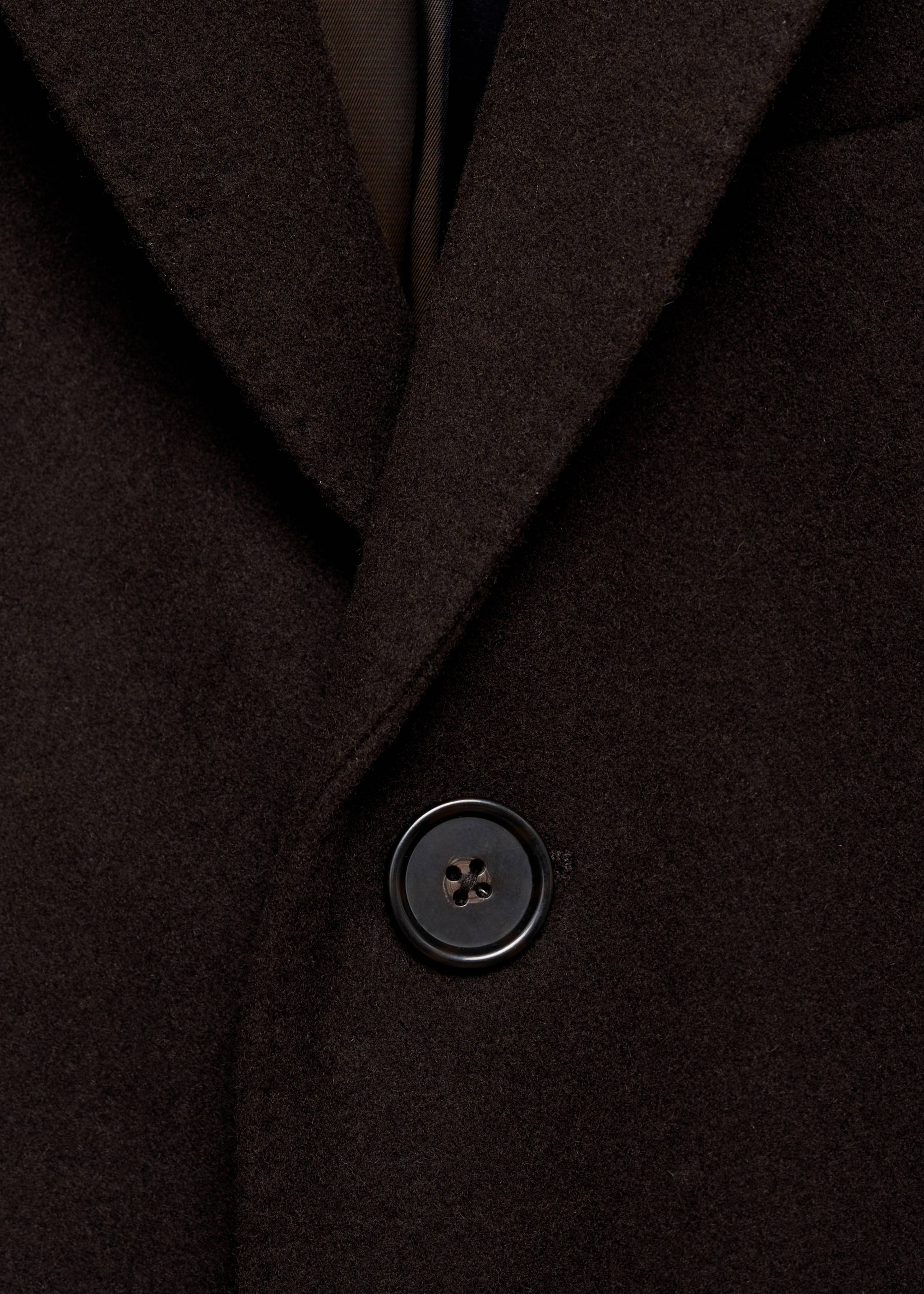 Manteau long laine recyclée - Détail de l'article 8