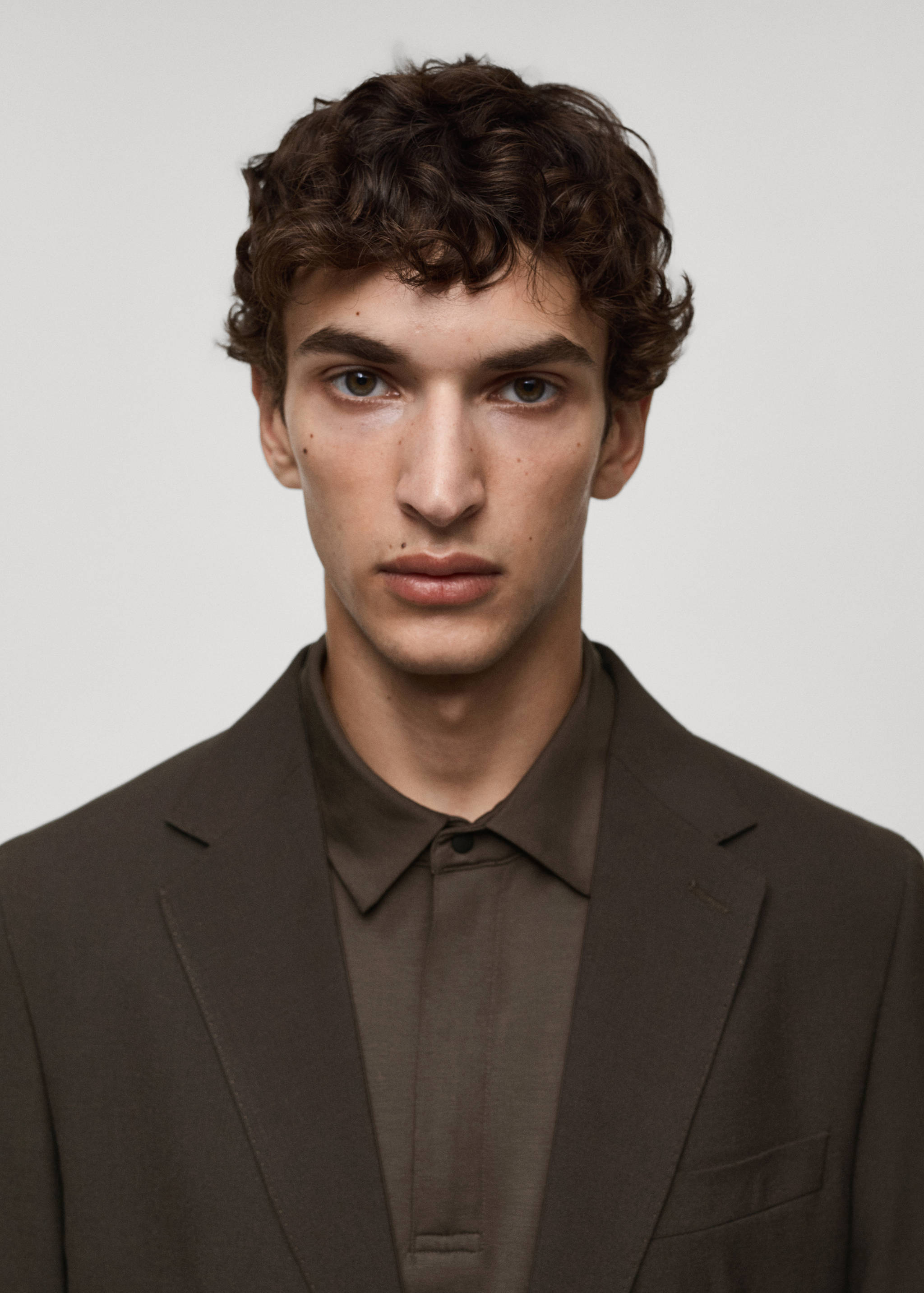 Crease-resistant wool suit jacket - Details of the article 1