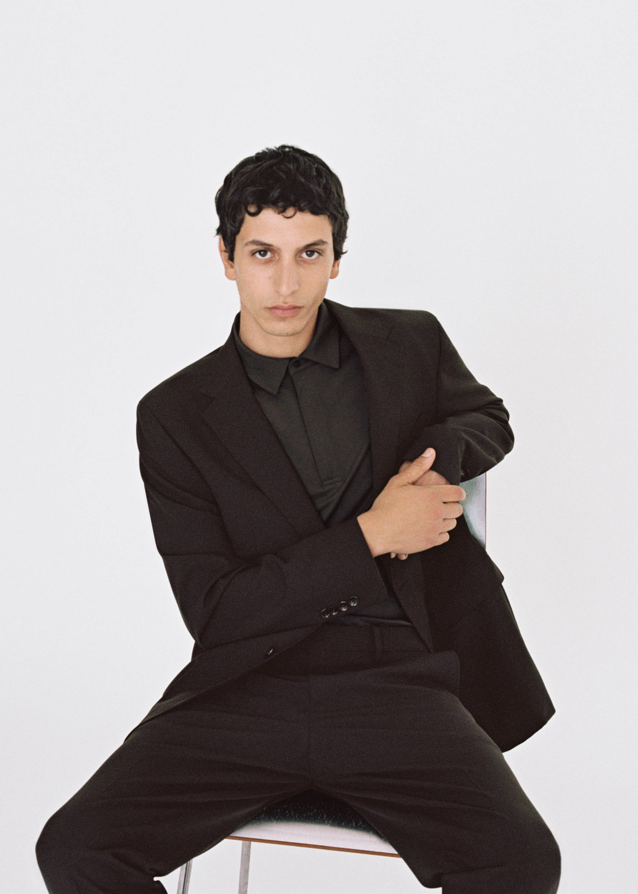 Crease-resistant wool suit jacket - Details of the article 3