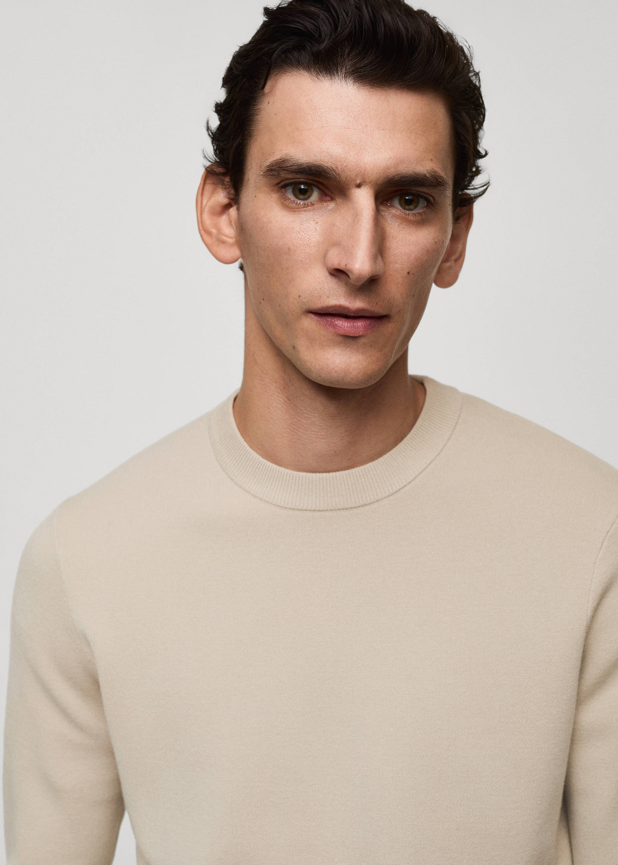 Pull-over maille moyenne regular-fit - Détail de l'article 1