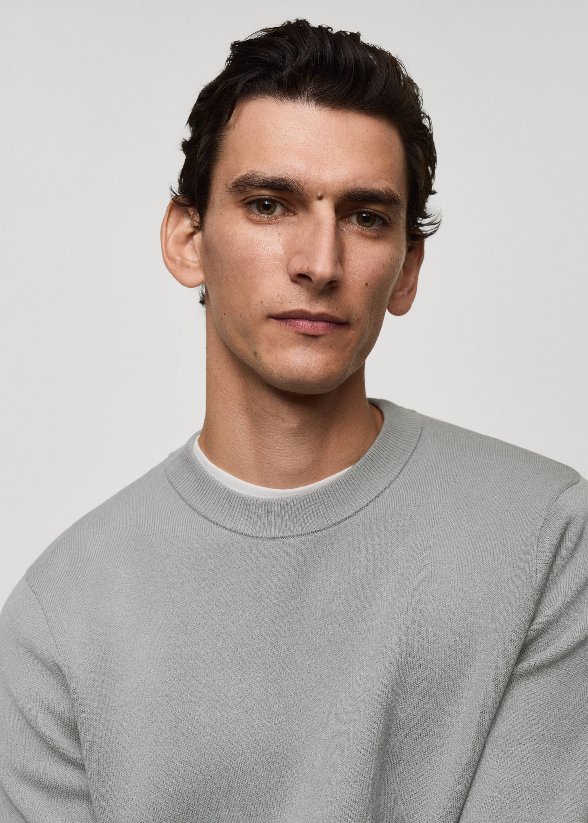 Pull-over maille moyenne regular-fit - Détail de l'article 1