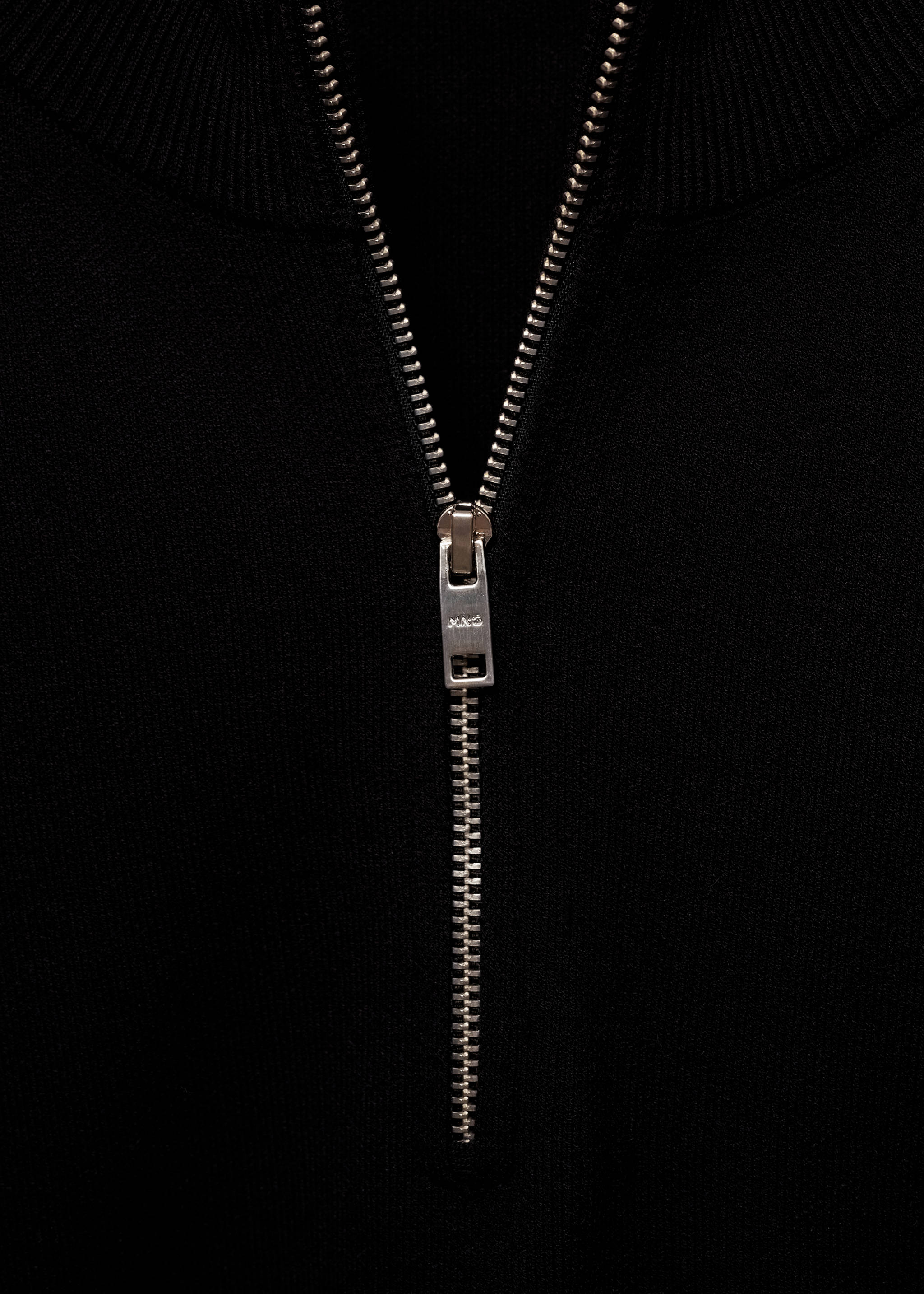 Jersey punto medio cuello perkins cremallera - Detalle del artículo 8