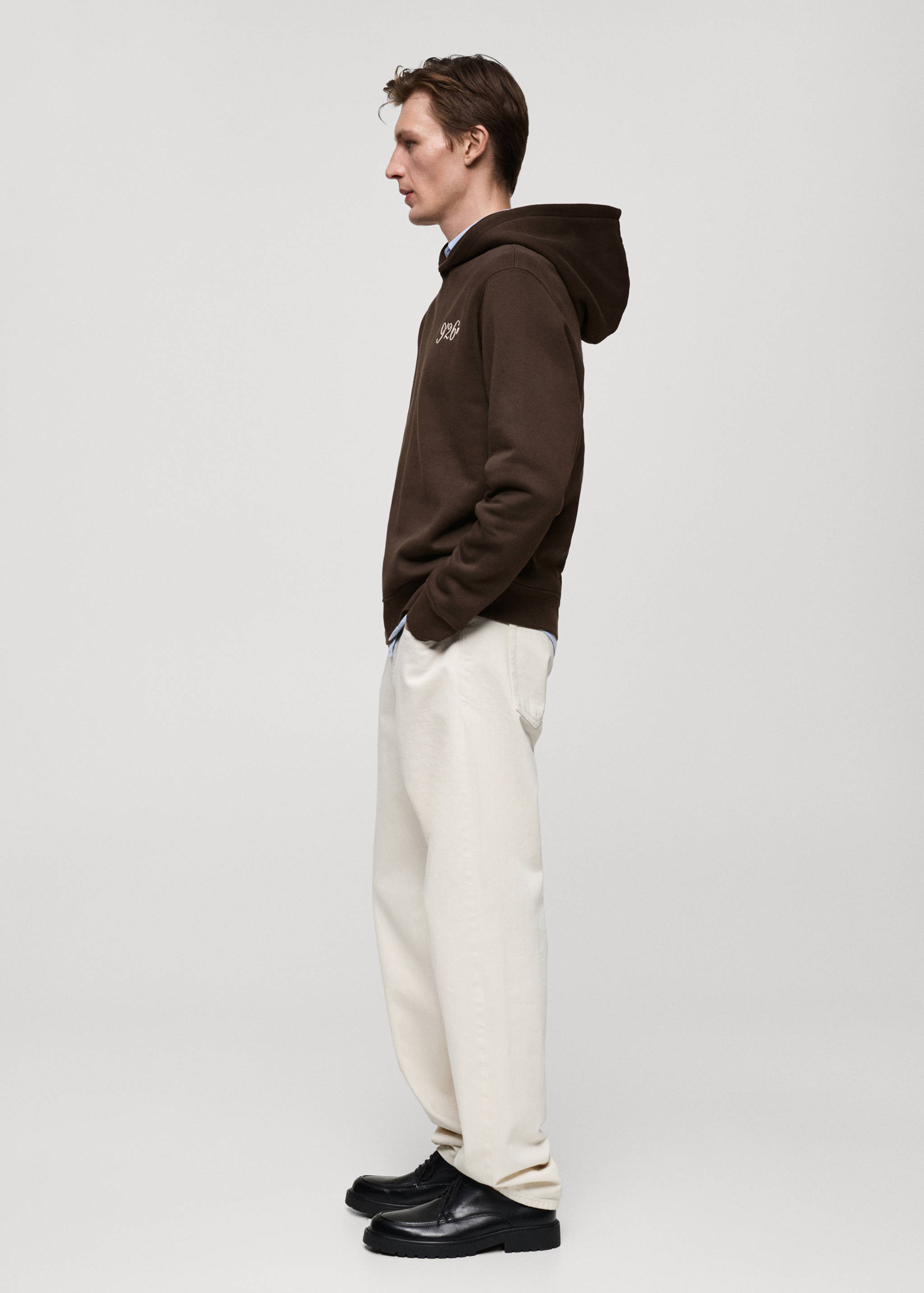 Sweat-shirt capuche broderie - Détail de l'article 2