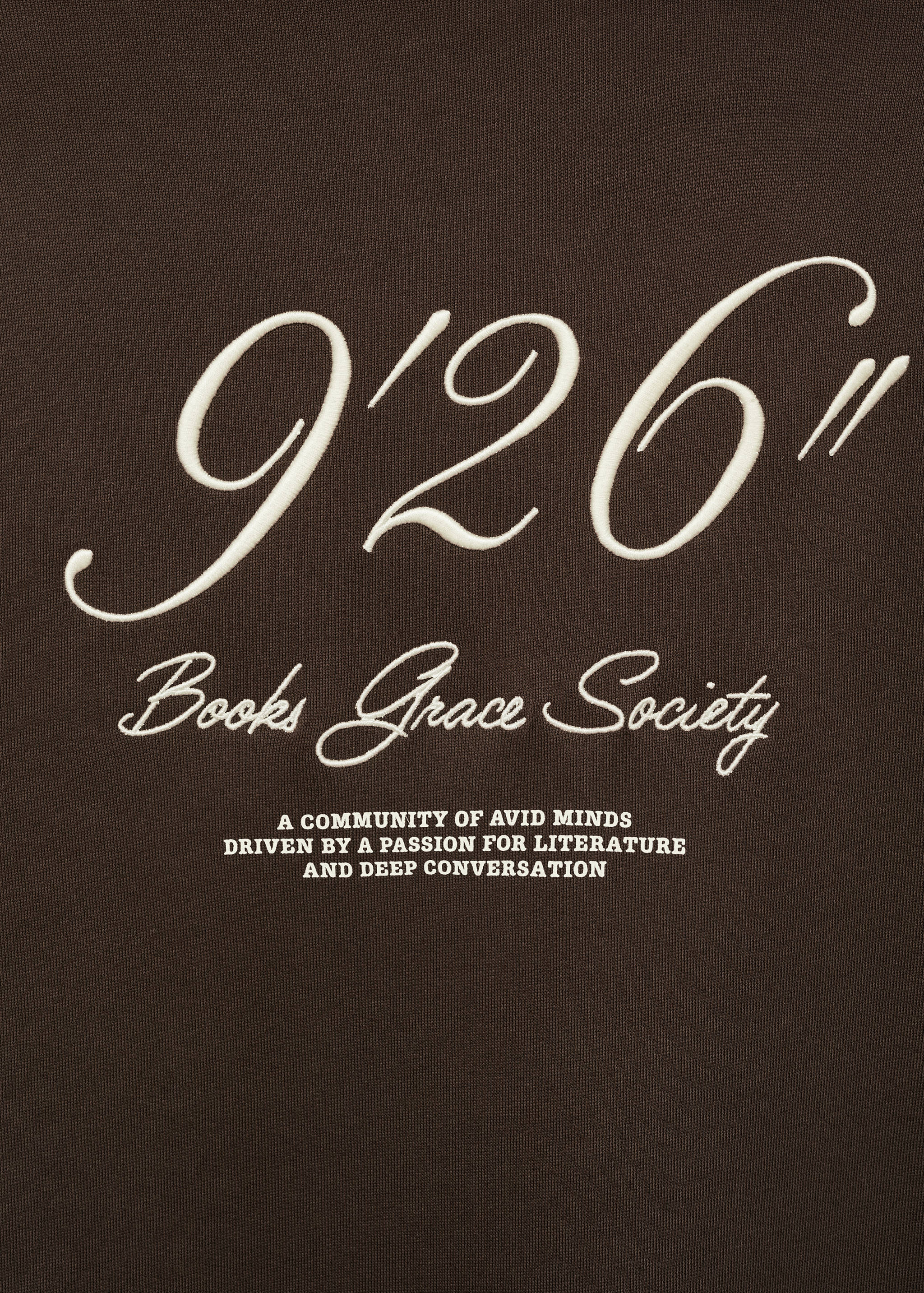 Sweat-shirt capuche broderie - Détail de l'article 0