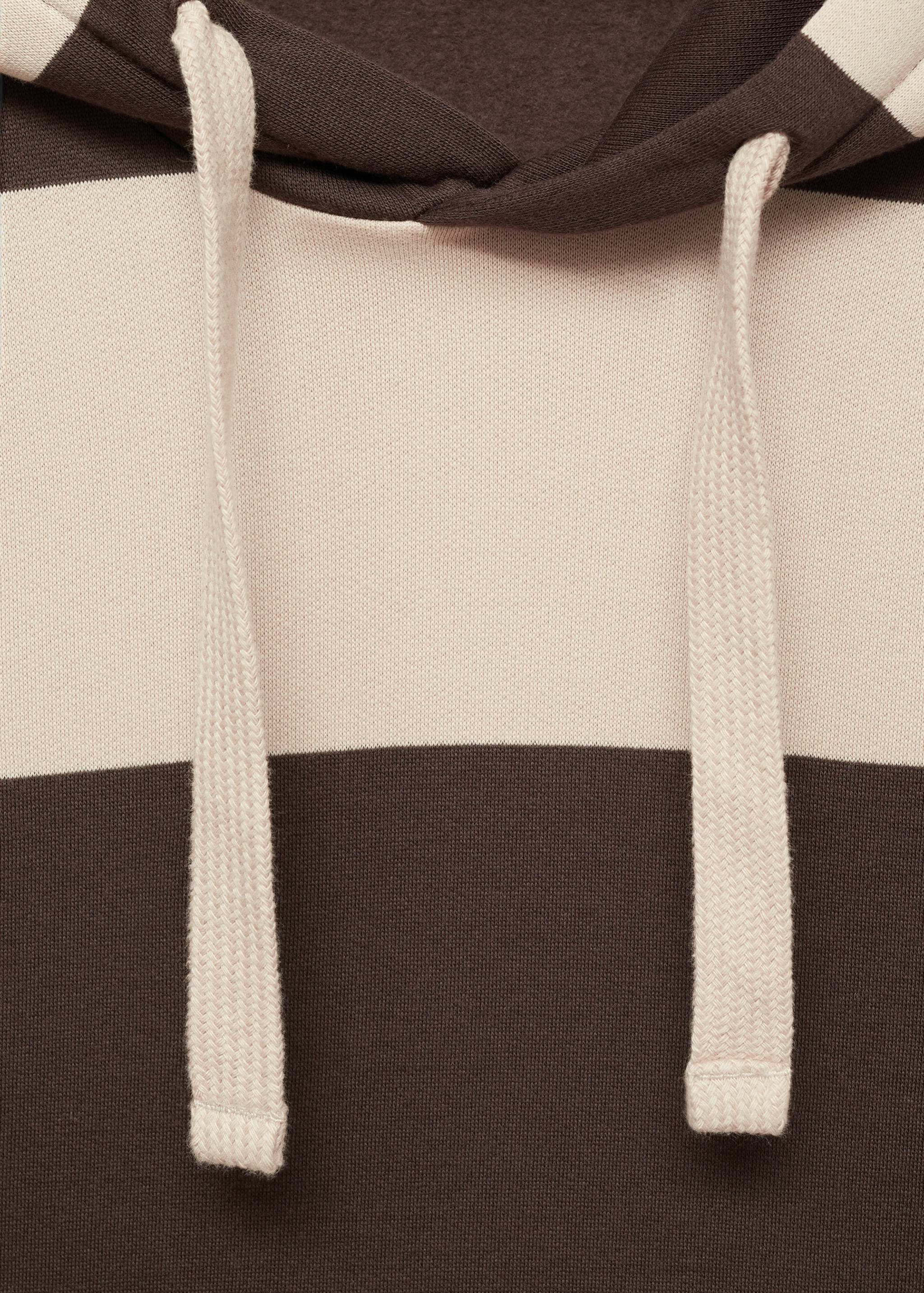 Striped hooded sweatshirt - Details of the article 8