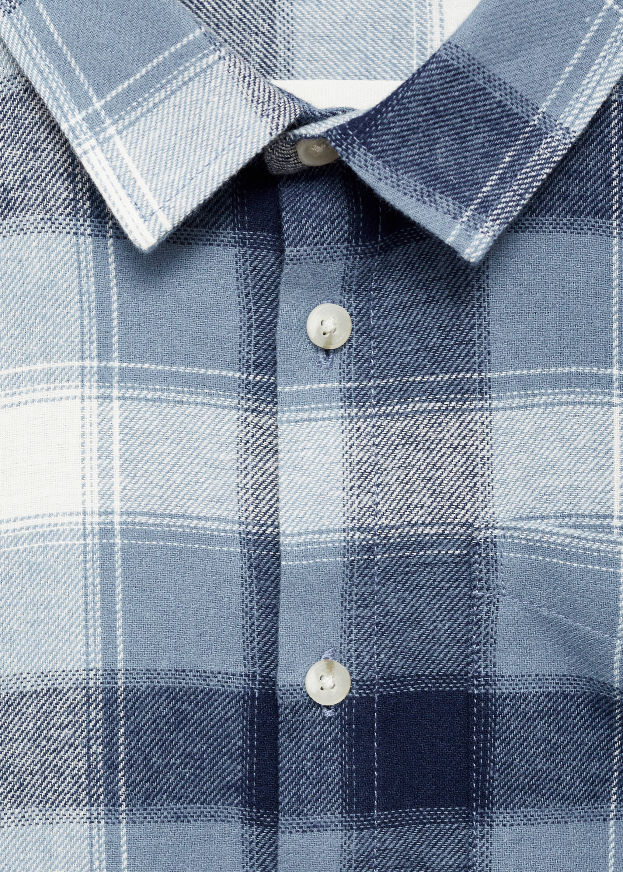 Клетчатая рубашка с карманом - Деталь изделия 8