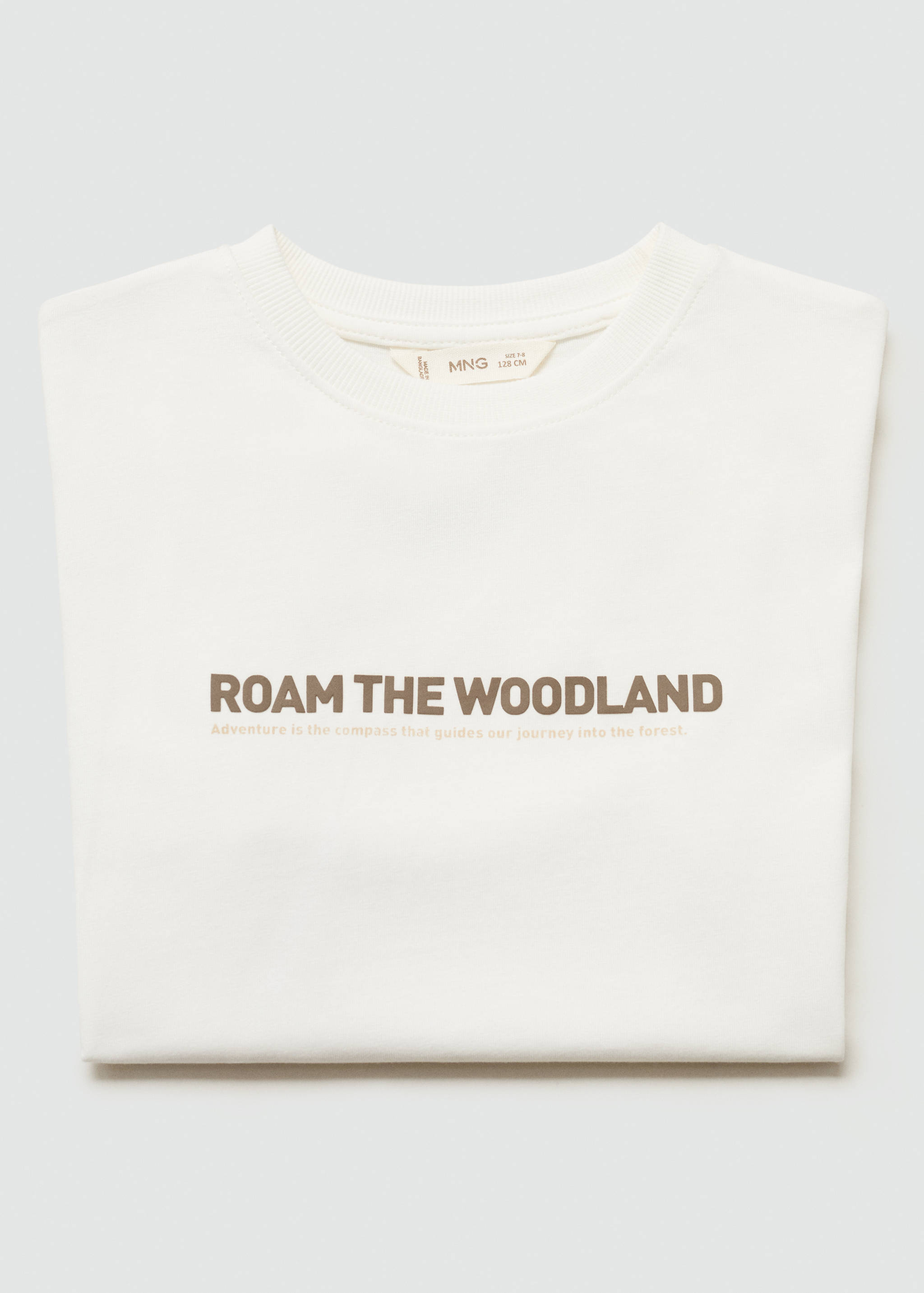 Printed cotton-blend T-shirt - Details of the article 8