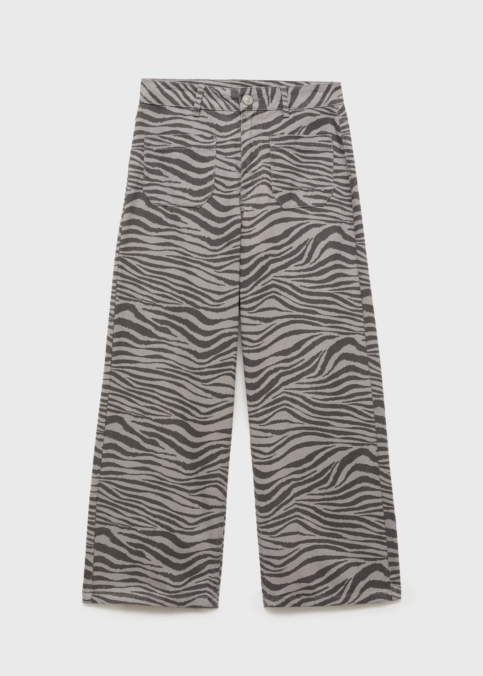 Zebra print trousers - Article without model