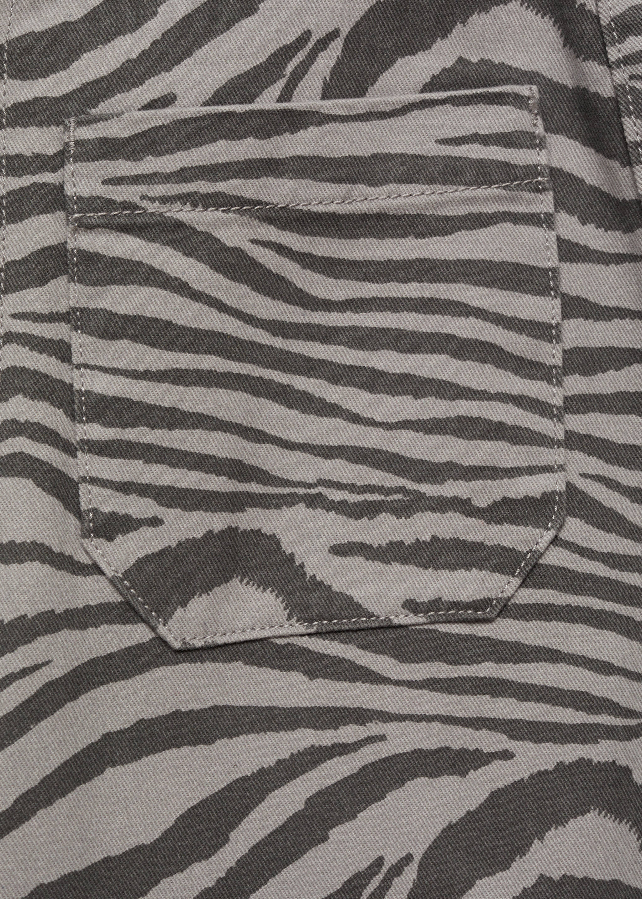 Zebra print trousers - Details of the article 0