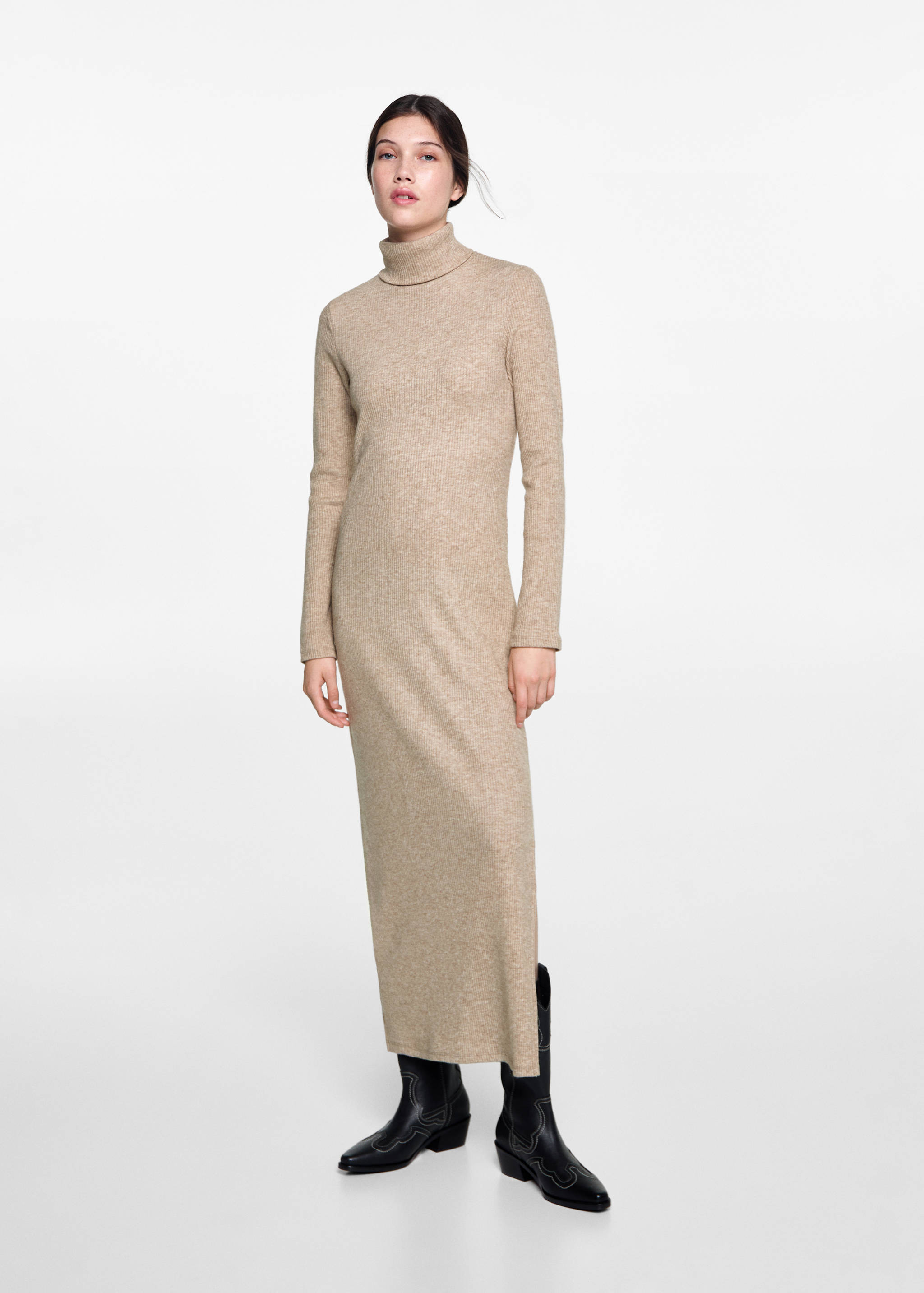 Turtle neck dress - General plane