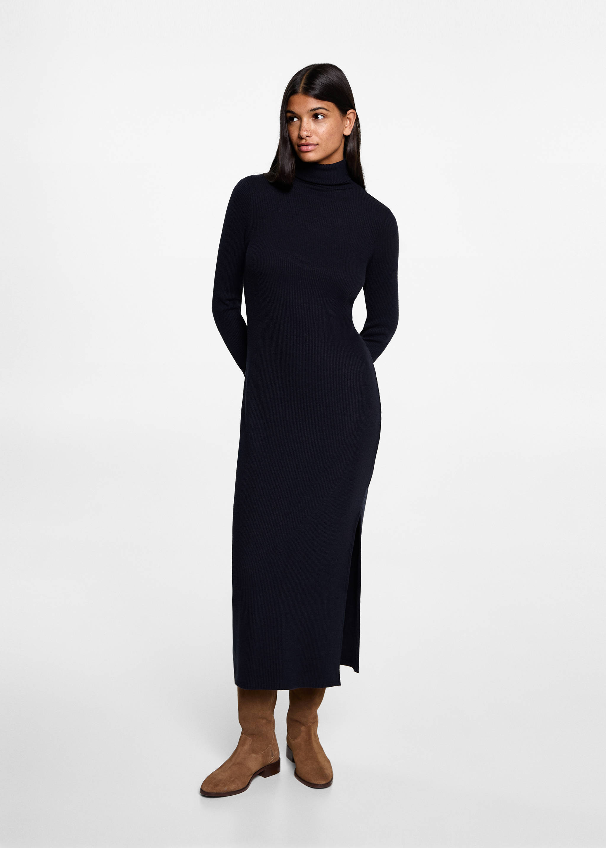 Turtle neck dress - General plane