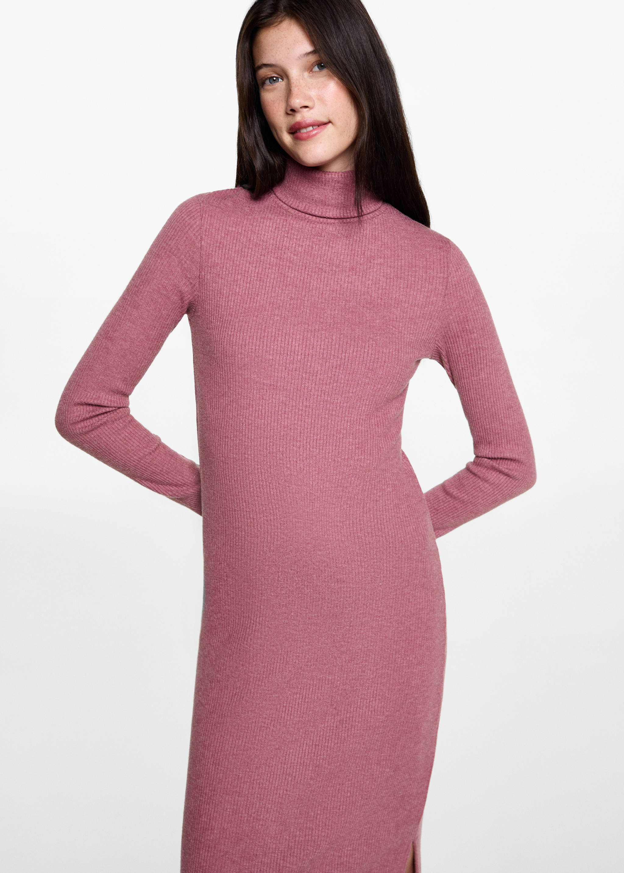 Turtle neck dress - Details of the article 1