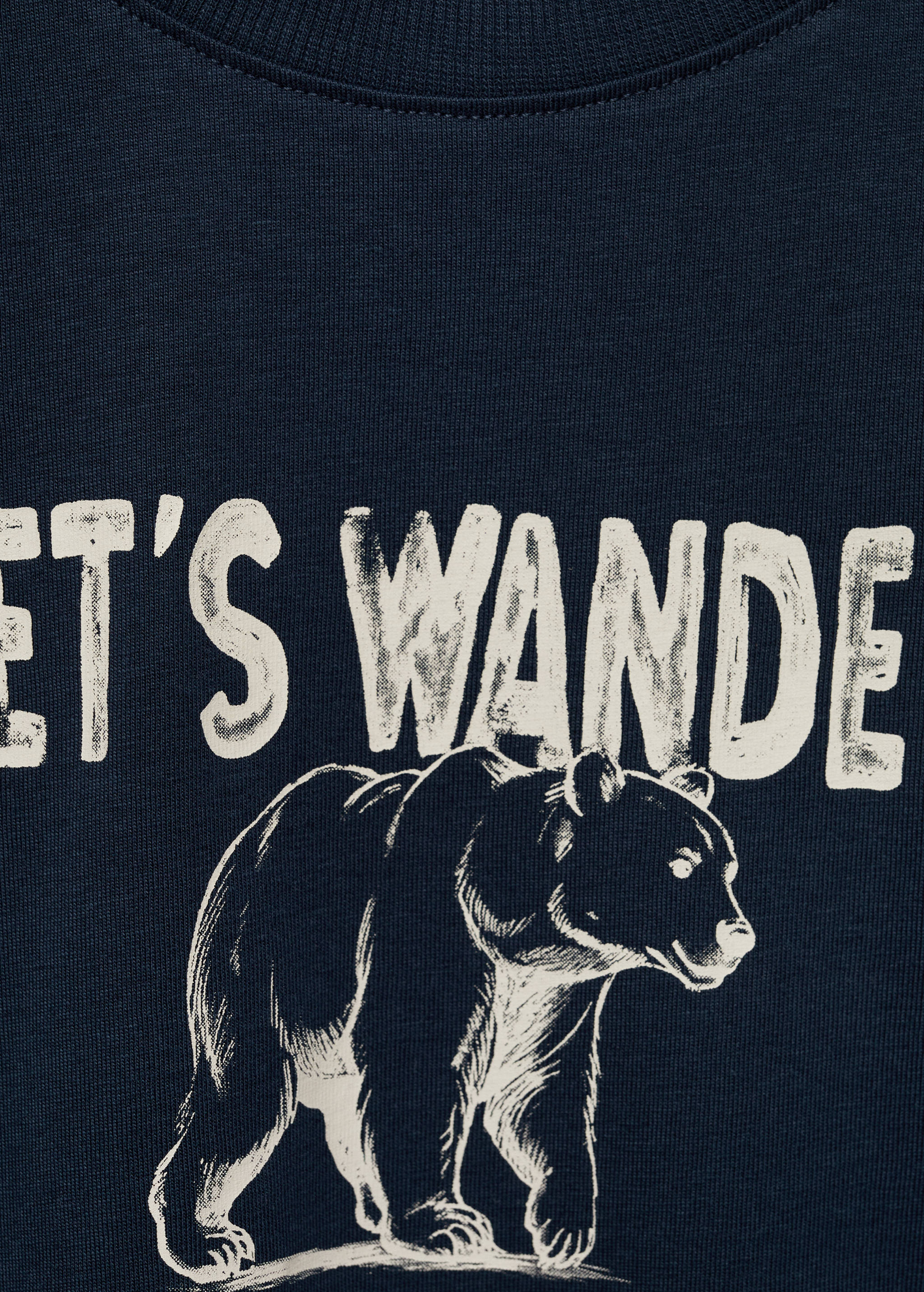 Printed cotton-blend t-shirt - Details of the article 8