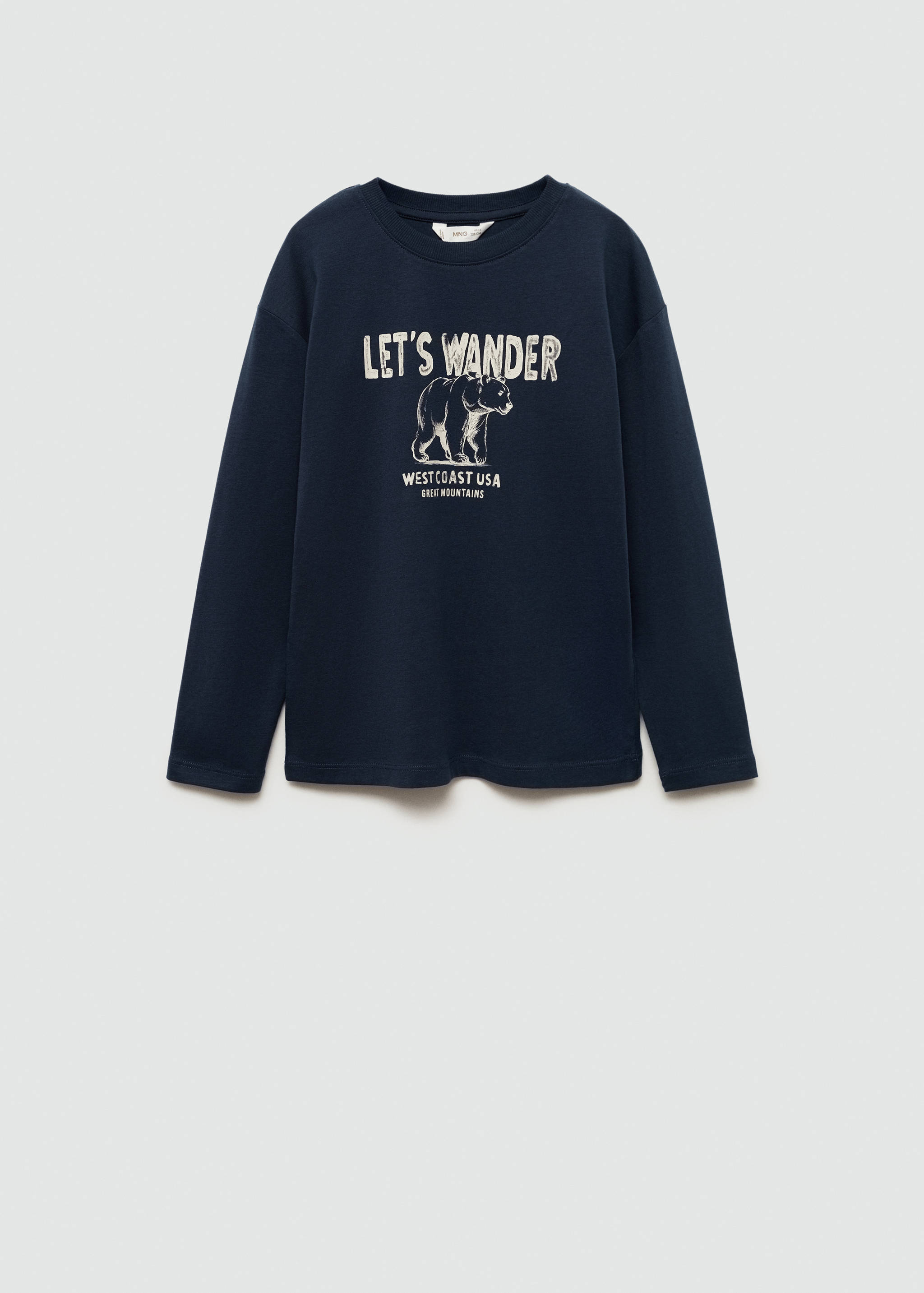 T-shirt en coton imprimé - Article sans modèle