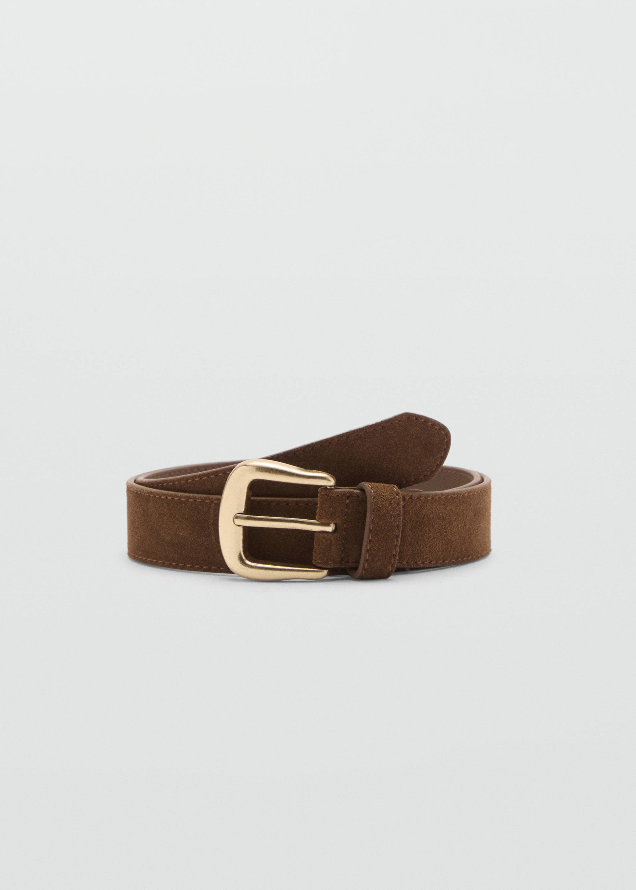 Buckle leather belt - Article without model