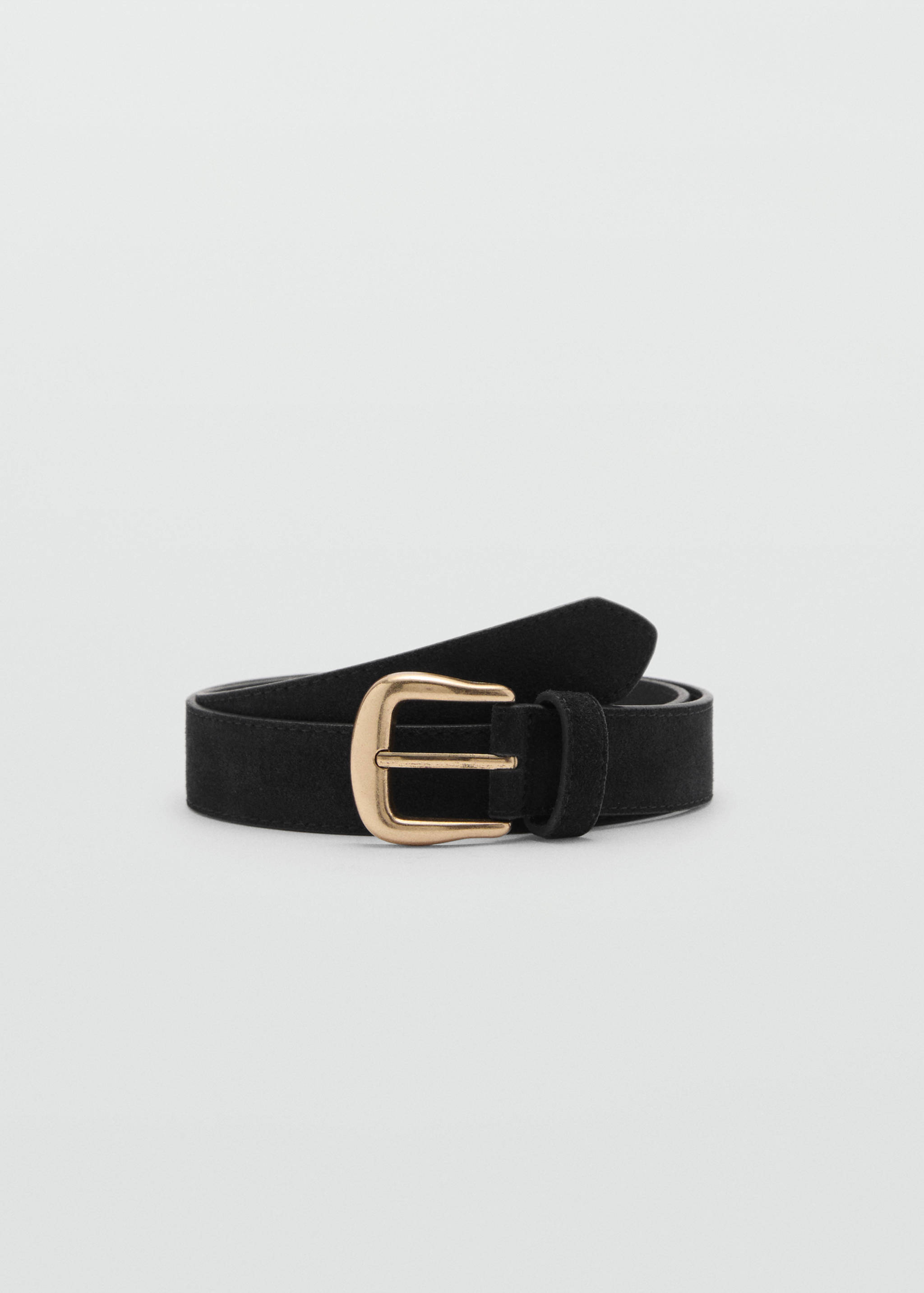 Buckle leather belt - Article without model