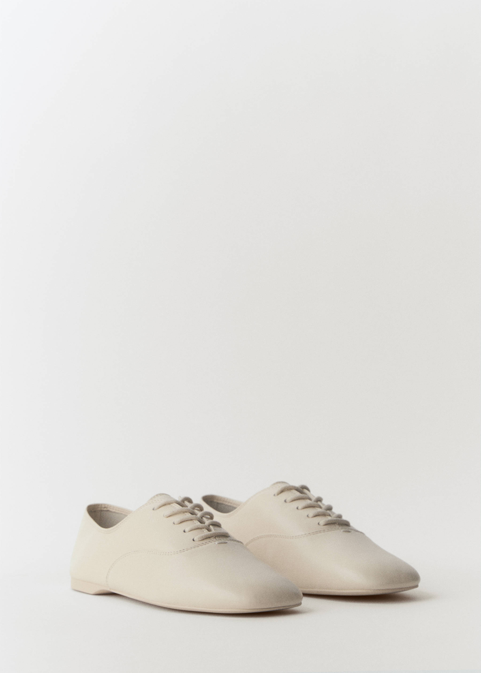 Lace-up leather shoes - Medium plane