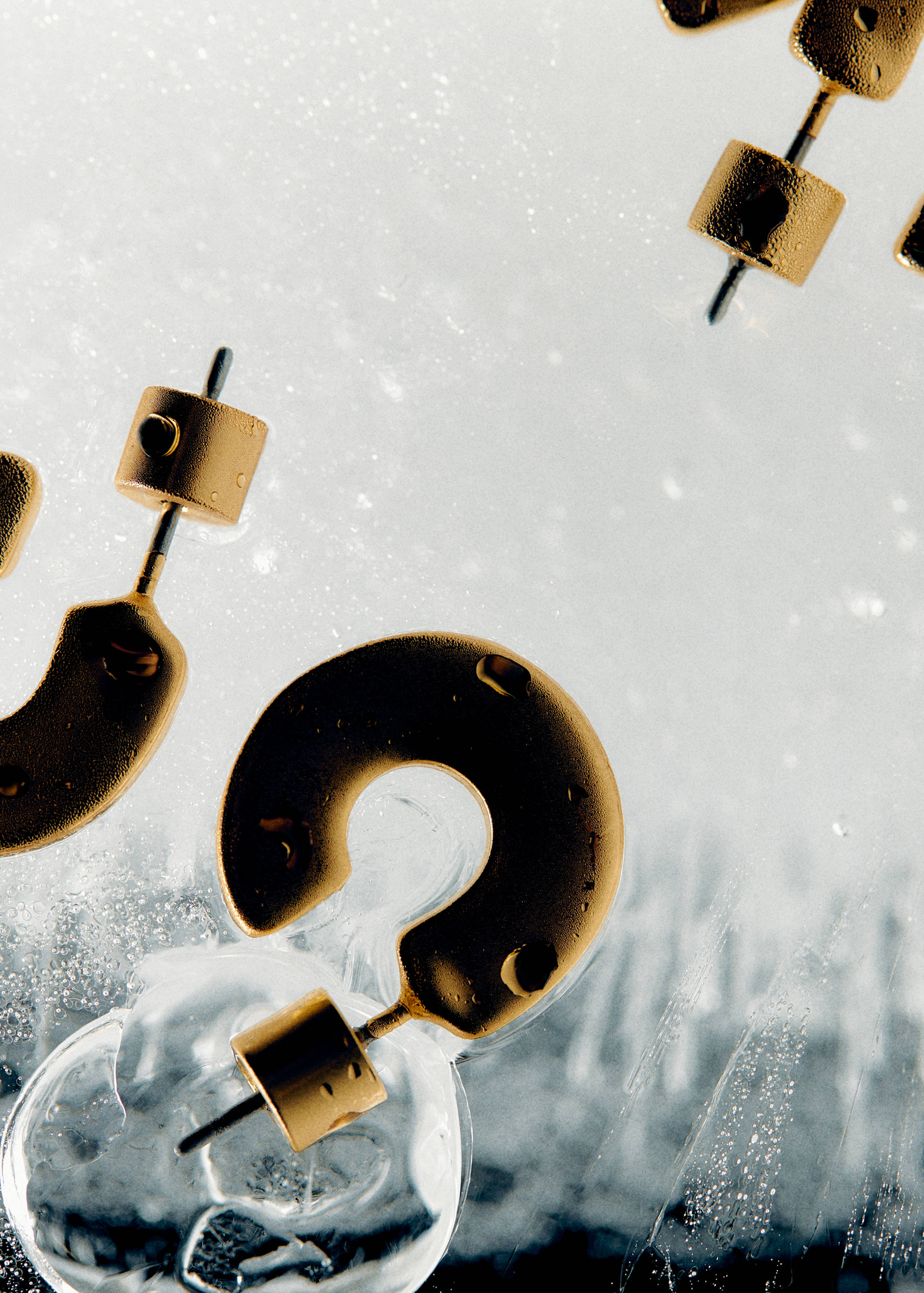 Pack of 3 hoop earrings - General plane