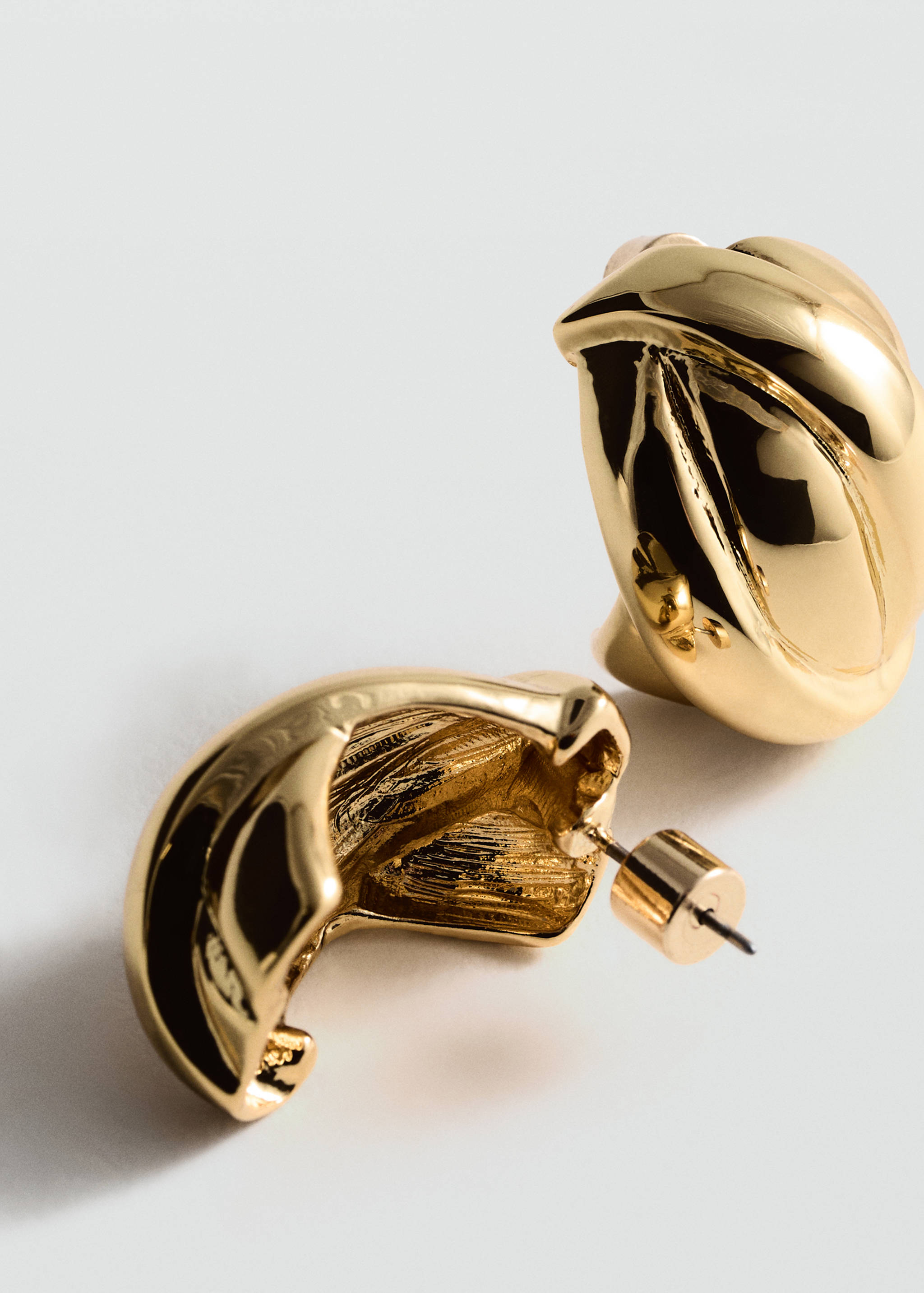 Crossover earrings - Medium plane