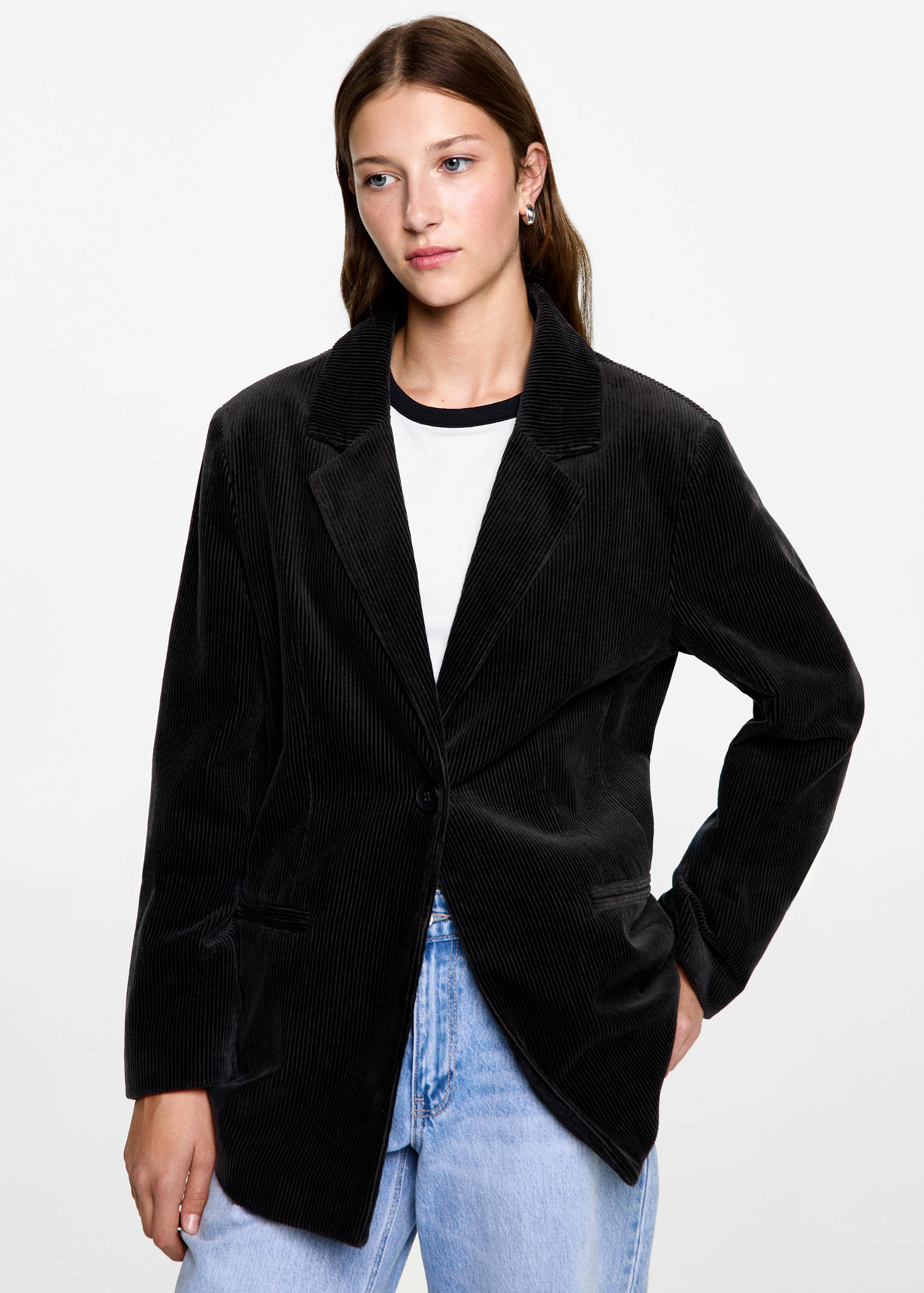 Corduroy blazer - Medium plane