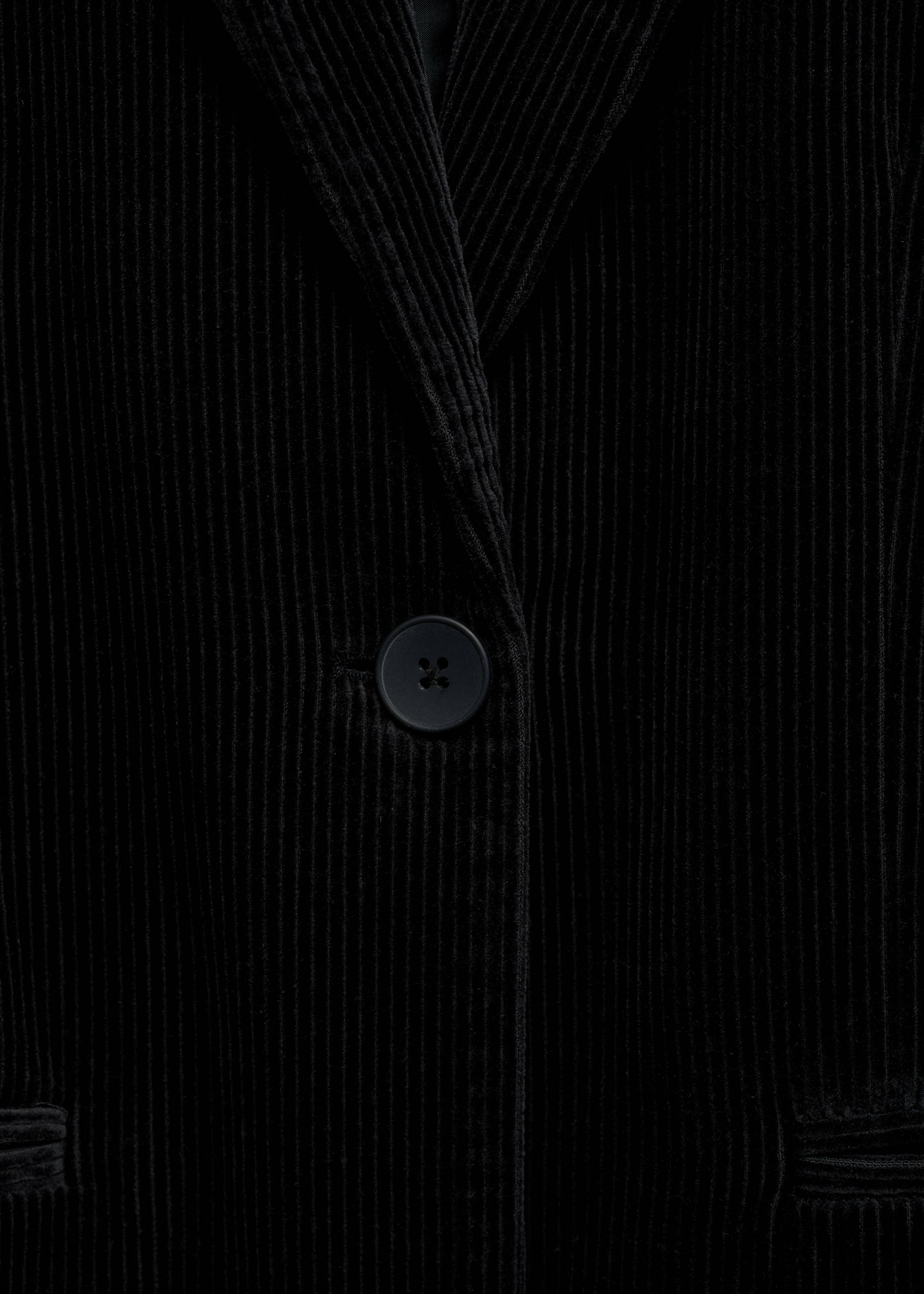 Corduroy blazer - Details of the article 8