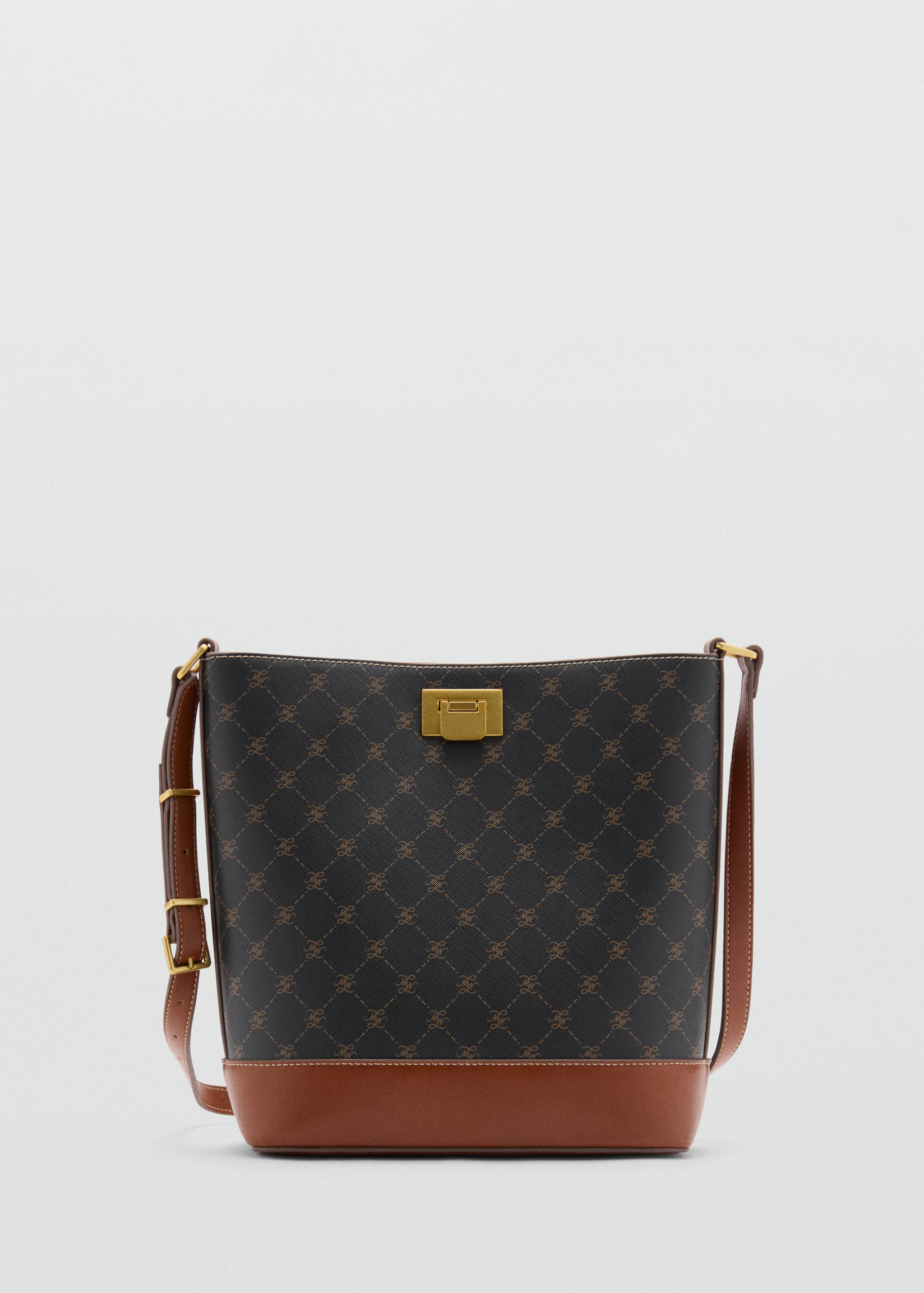 Shopper bag with metallic detail - Article without model