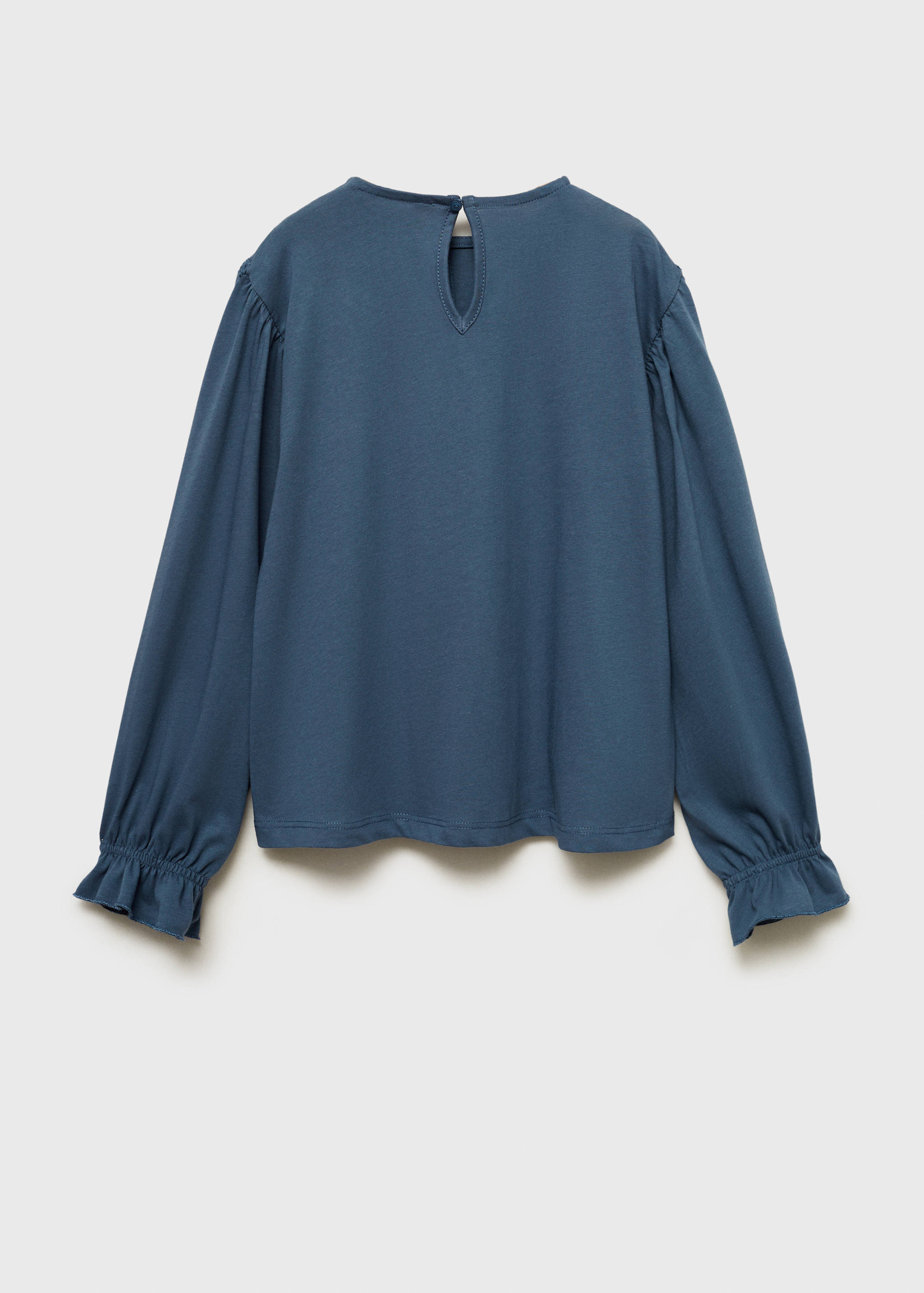 Embroidered details blouse - Reverse of the article